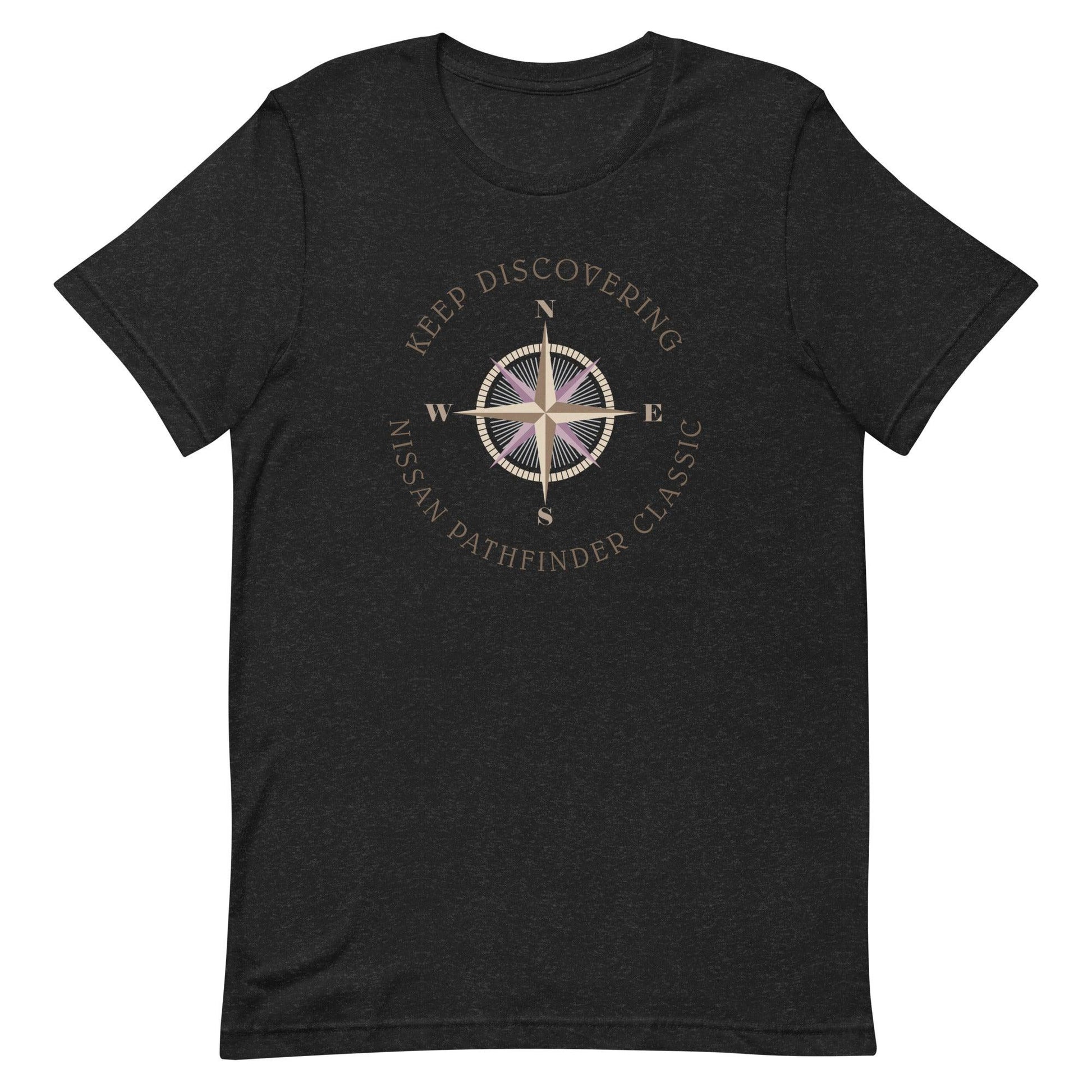 Keep Discovering: Nissan Pathfinder Classic - Unisex t-shirt in black heather