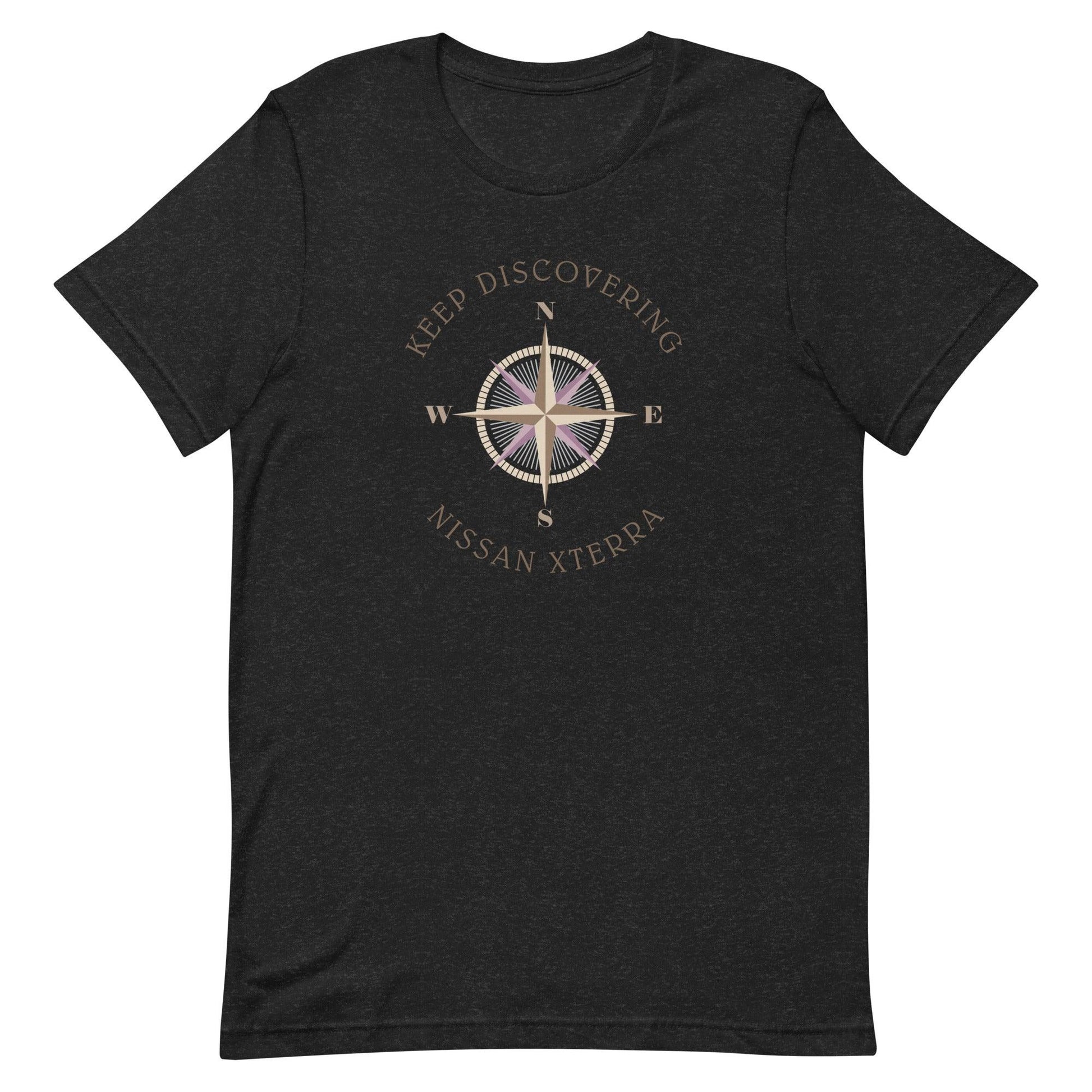 Keep Discovering: Nissan Xterra - Unisex t-shirt in black heather