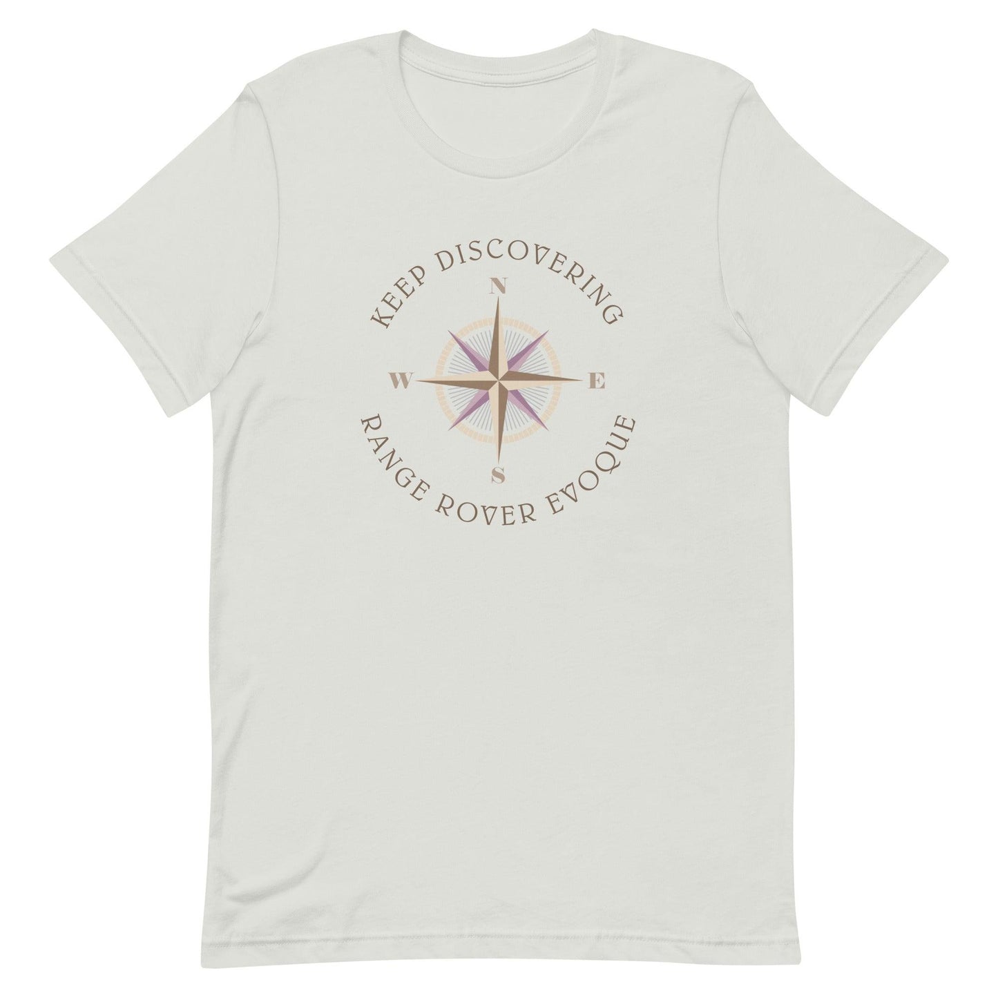 Keep Discovering: Range Rover Evoque - Unisex t-shirt in silver