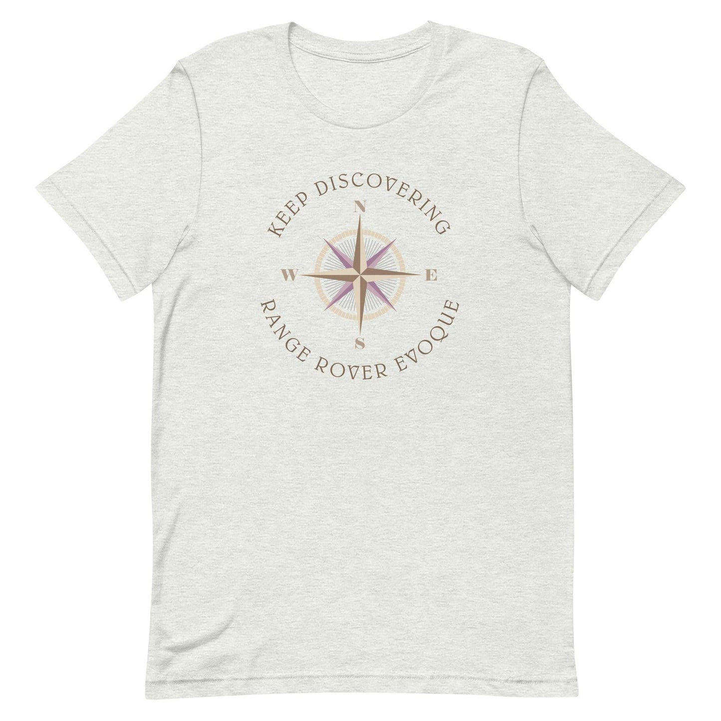 Keep Discovering: Range Rover Evoque - Unisex t-shirt in ash