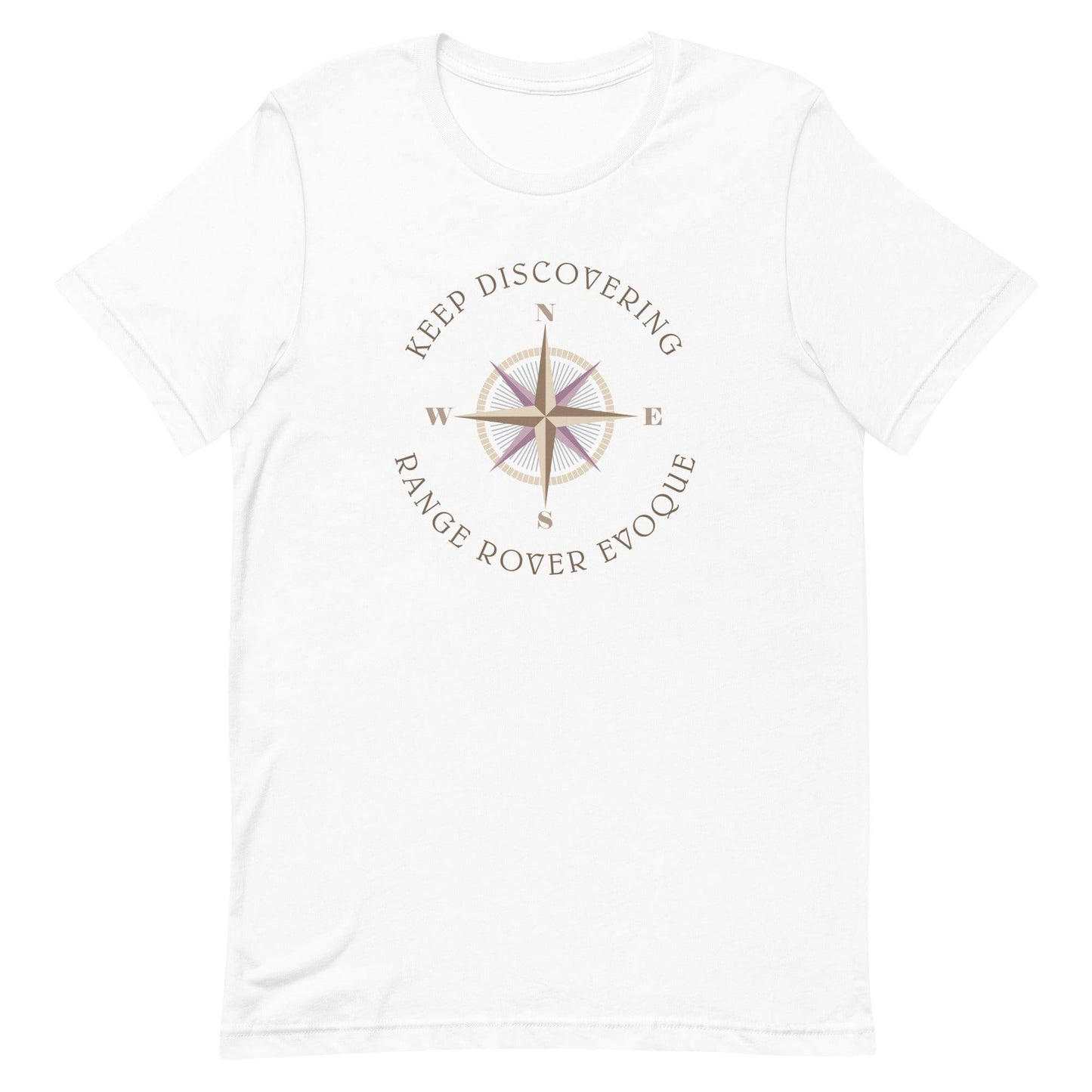 Keep Discovering: Range Rover Evoque - Unisex t-shirt in white