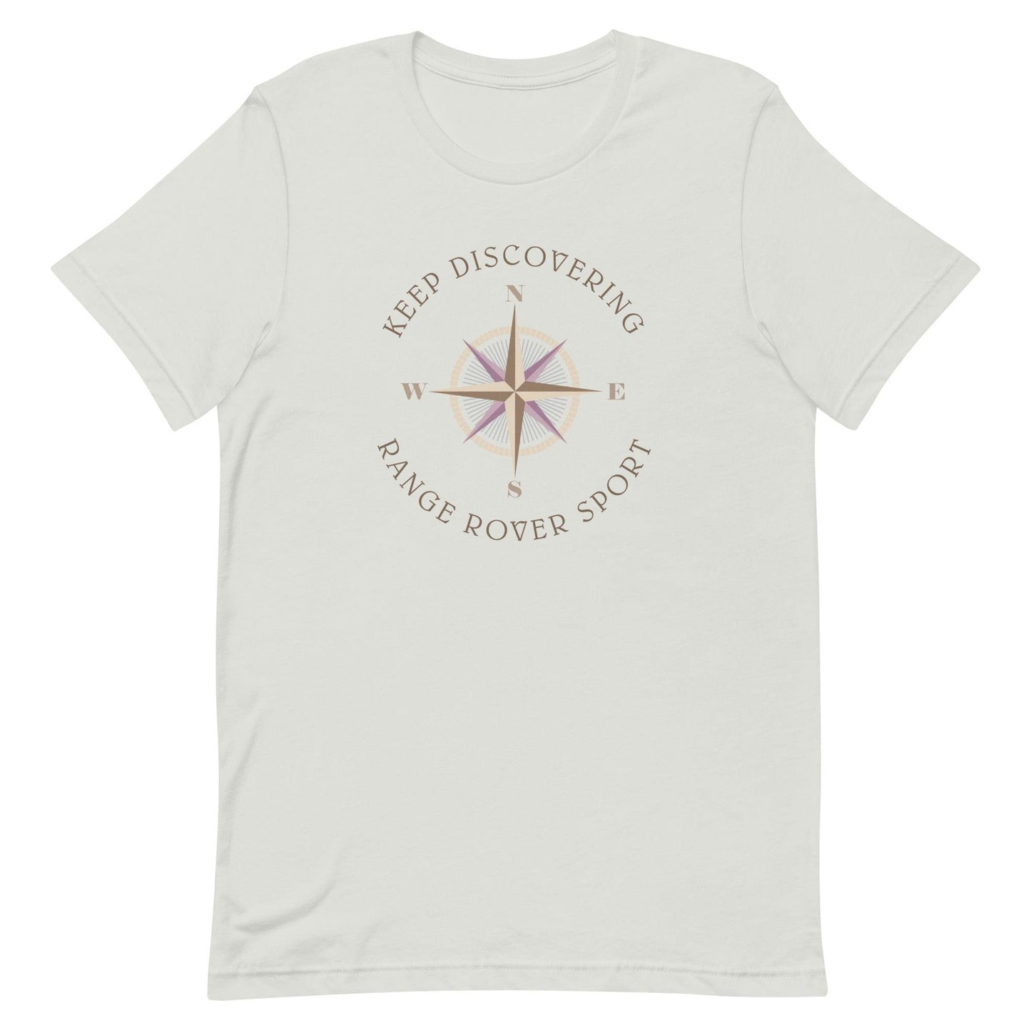 Keep Discovering: Range Rover Sport - Unisex t-shirt in silver