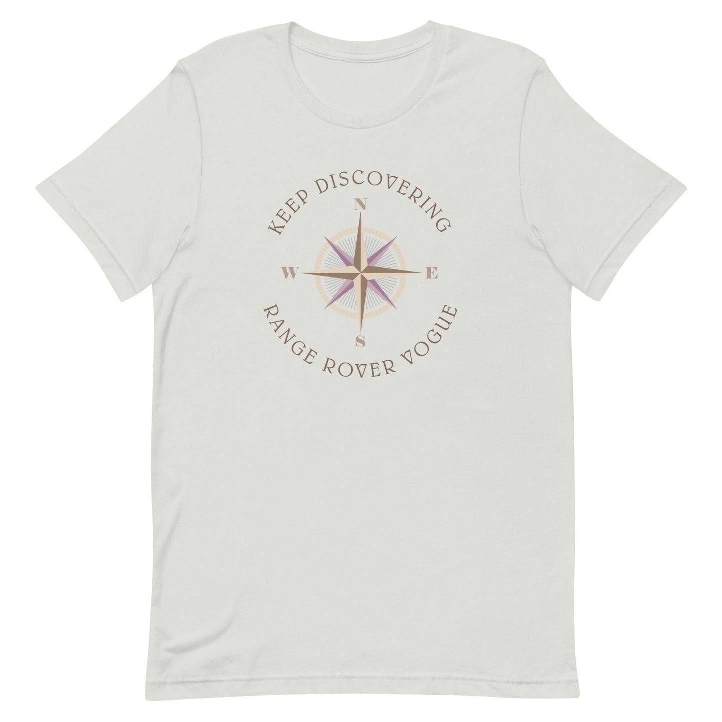 Keep Discovering: Range Rover Vogue - Unisex t-shirt in silver