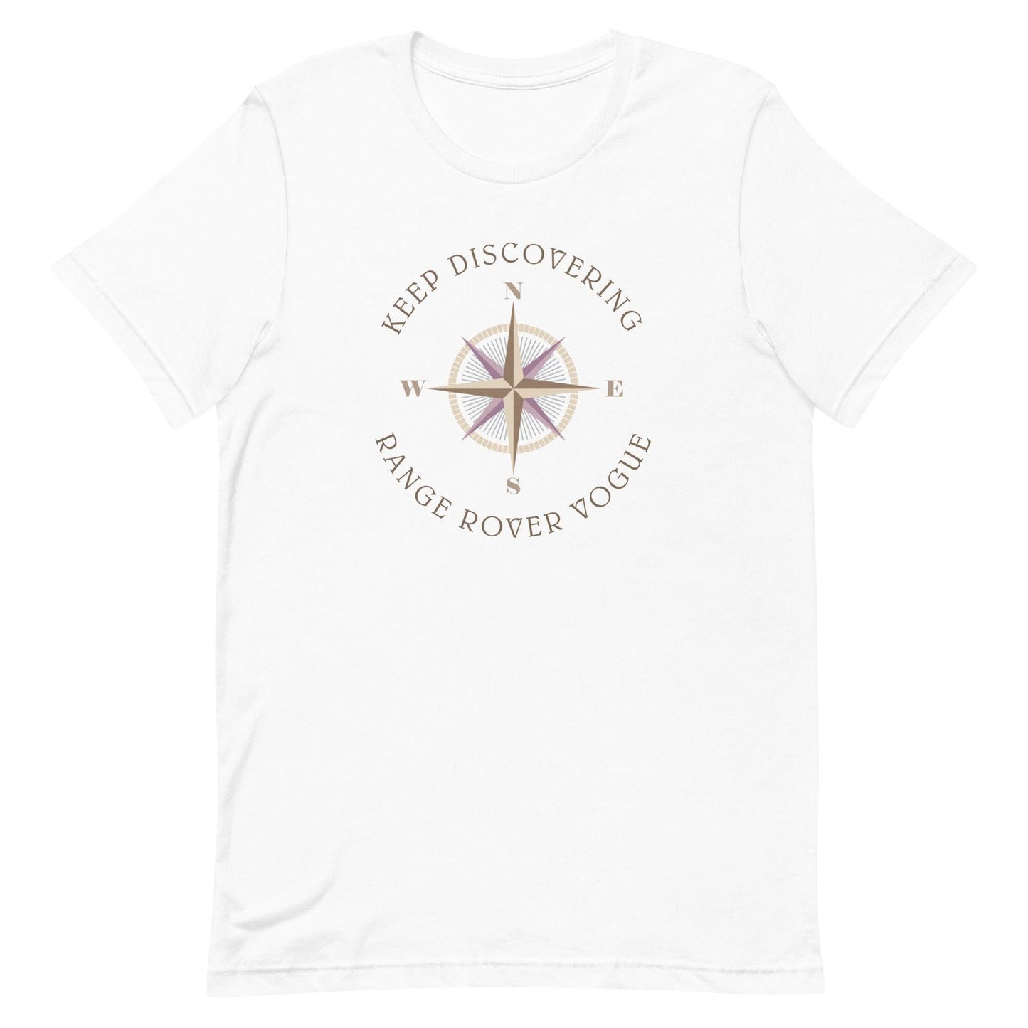 Keep Discovering: Range Rover Vogue - Unisex t-shirt in white