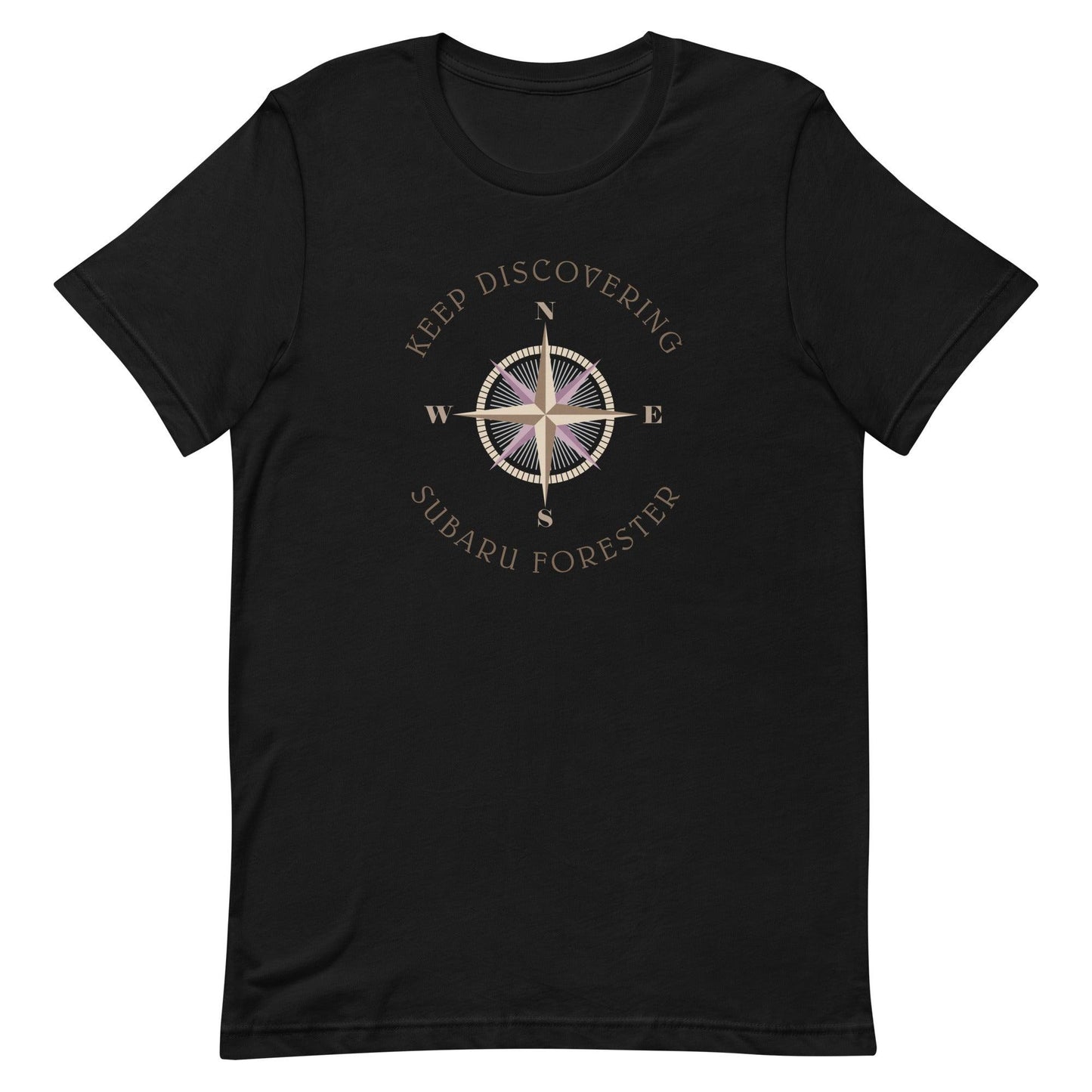 Keep Discovering: Subaru Forester - Unisex t-shirt in black