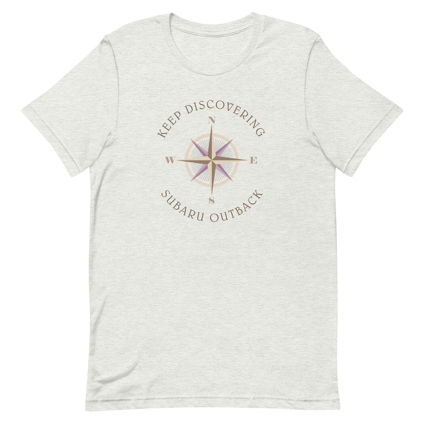 Keep Discovering: Subaru Outback - Unisex t-shirt in ash