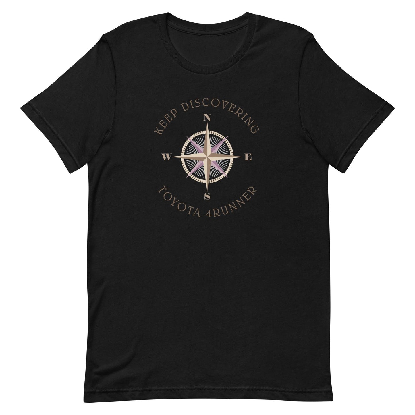 Keep Discovering: Toyota 4Runner - Unisex t-shirt in black