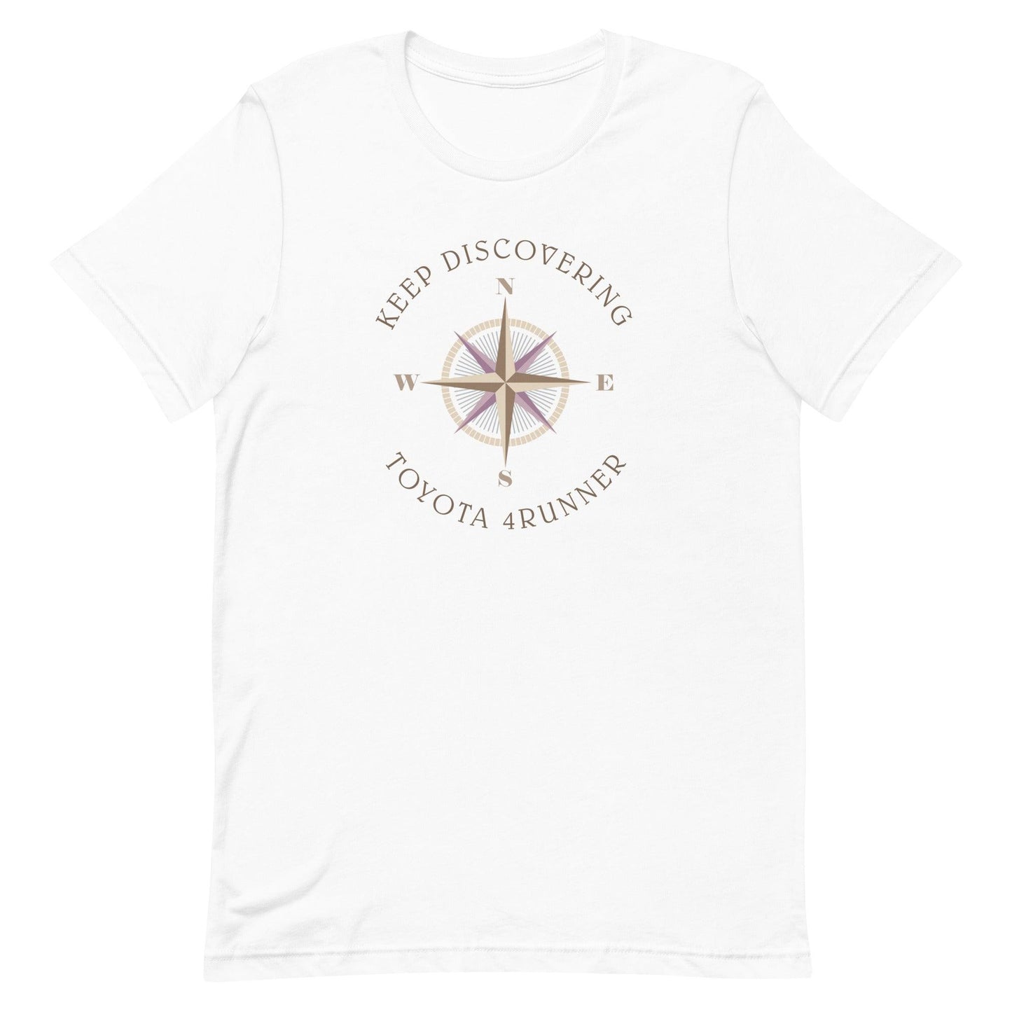 Keep Discovering: Toyota 4Runner - Unisex t-shirt in white