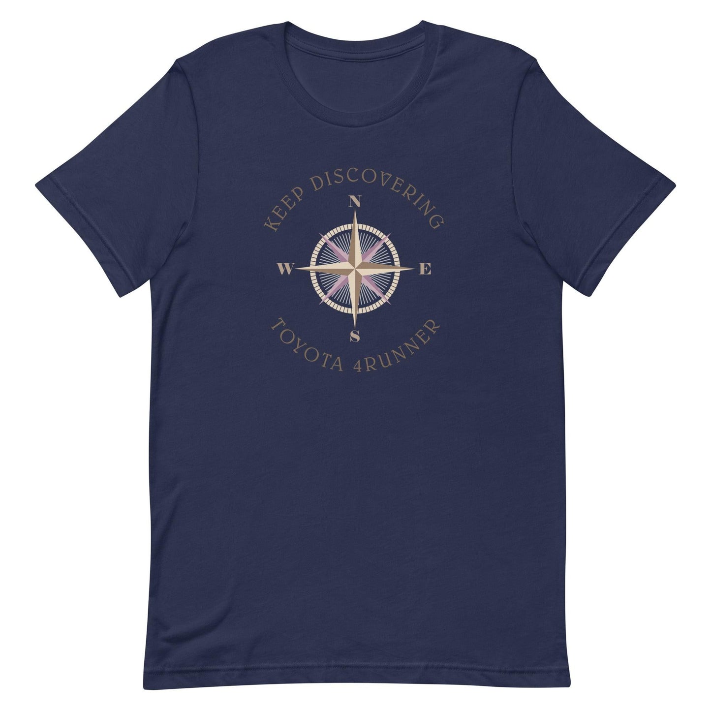 Keep Discovering: Toyota 4Runner - Unisex t-shirt in navy