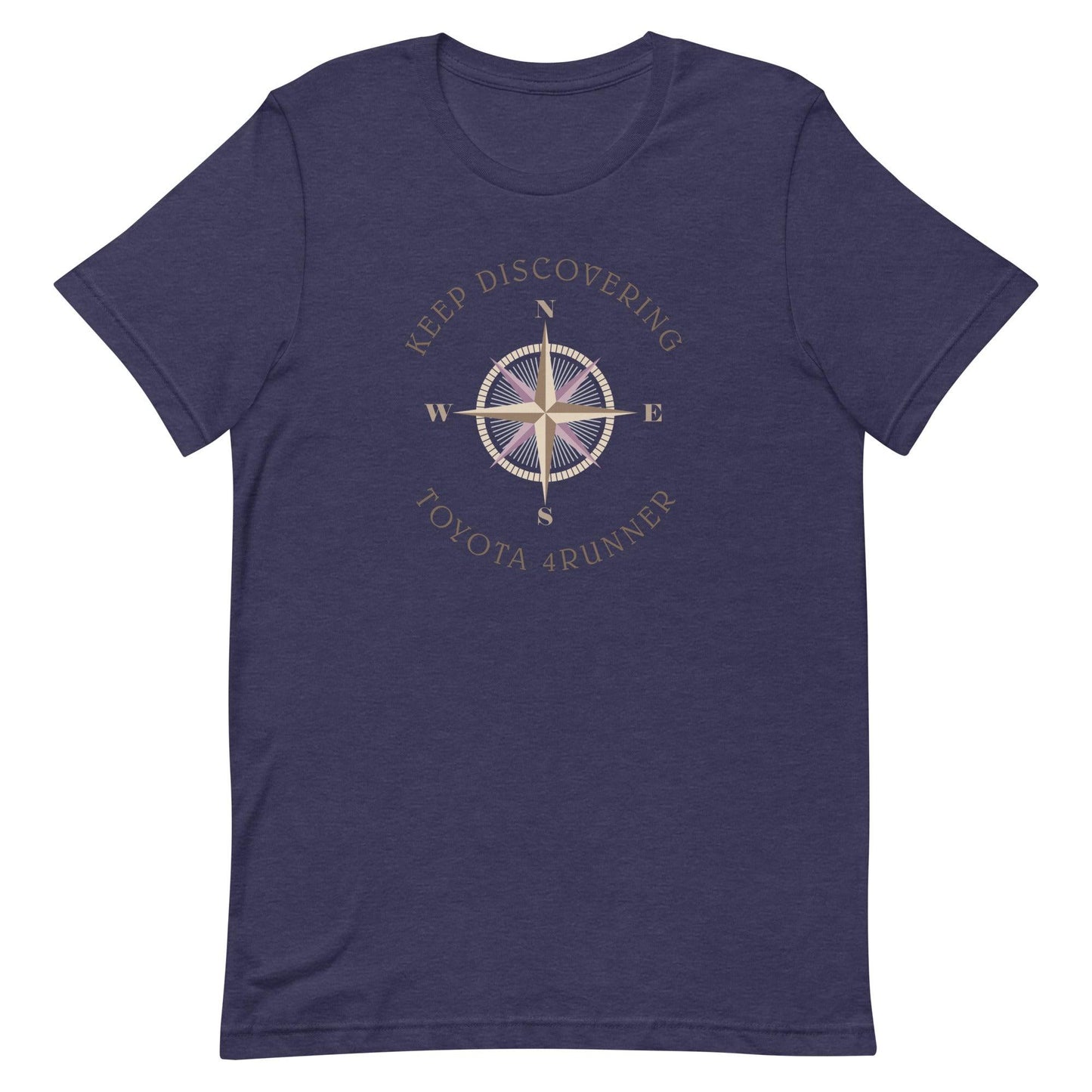 Keep Discovering: Toyota 4Runner - Unisex t-shirt in heather midnight navy