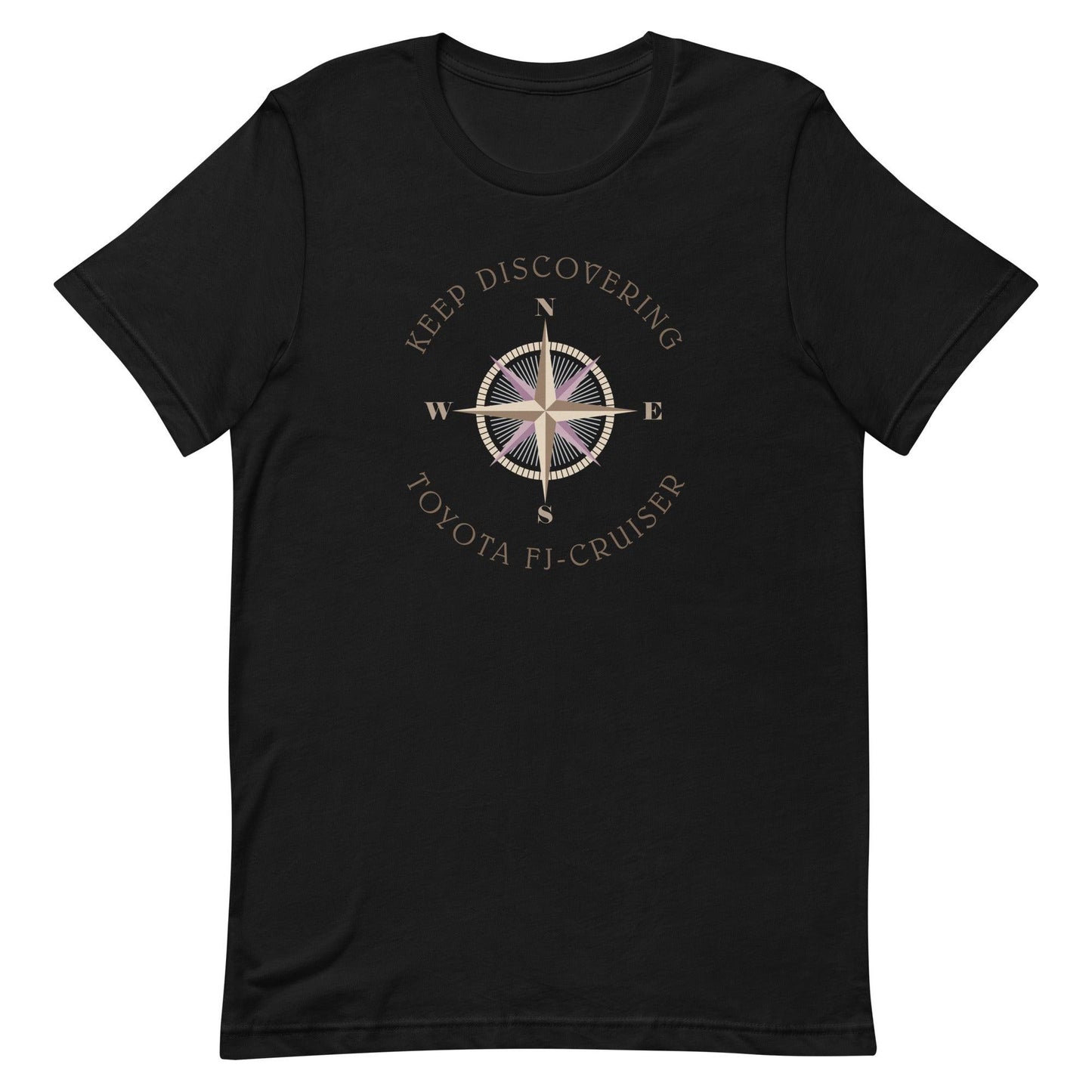 Keep Discovering: Toyota FJ Cruiser - Unisex t-shirt in black