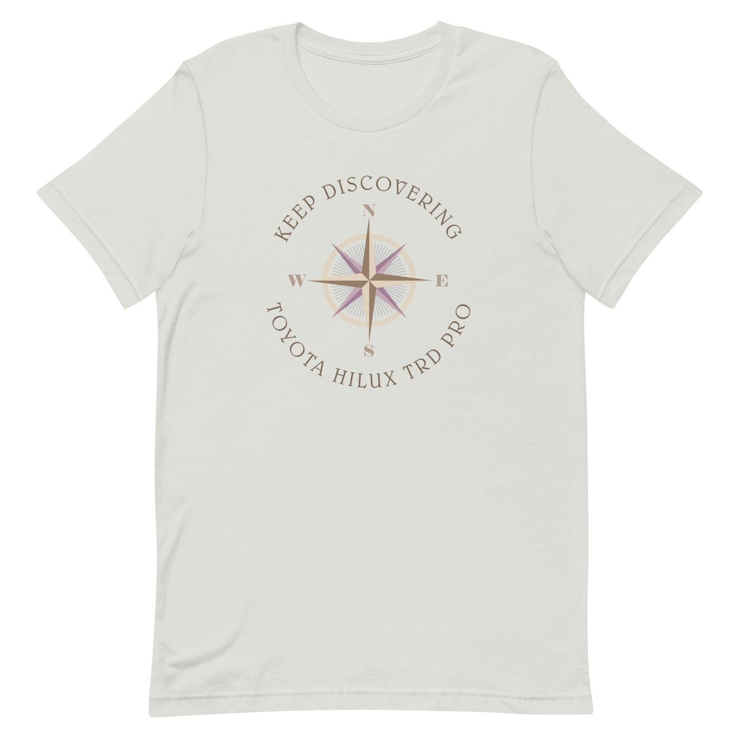 Keep Discovering: Toyota Hilux TRD Pro - Unisex t-shirt in silver