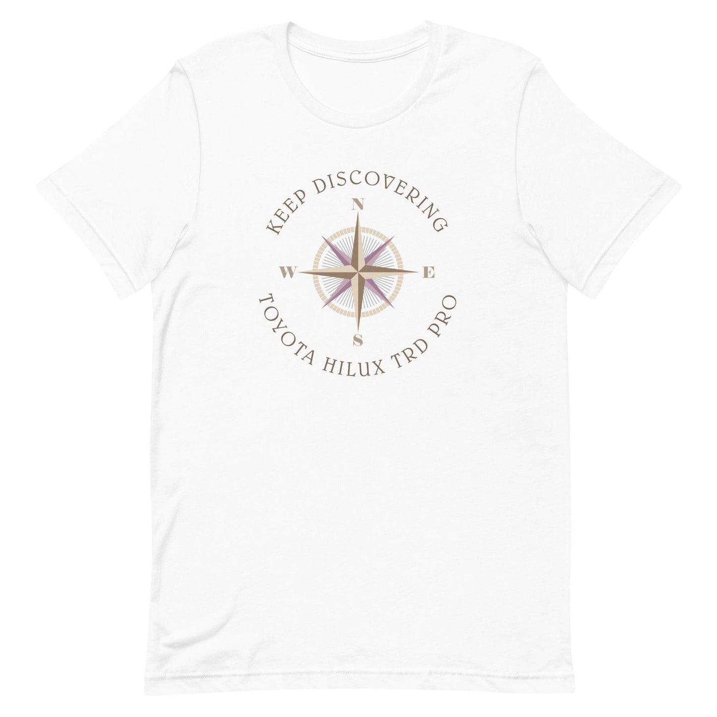 Keep Discovering: Toyota Hilux TRD Pro - Unisex t-shirt in white