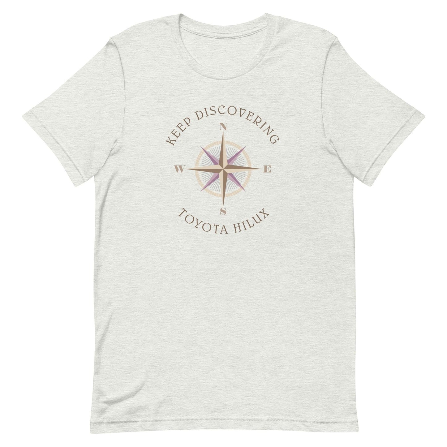 Keep Discovering: Toyota Hilux - Unisex t-shirt in ash