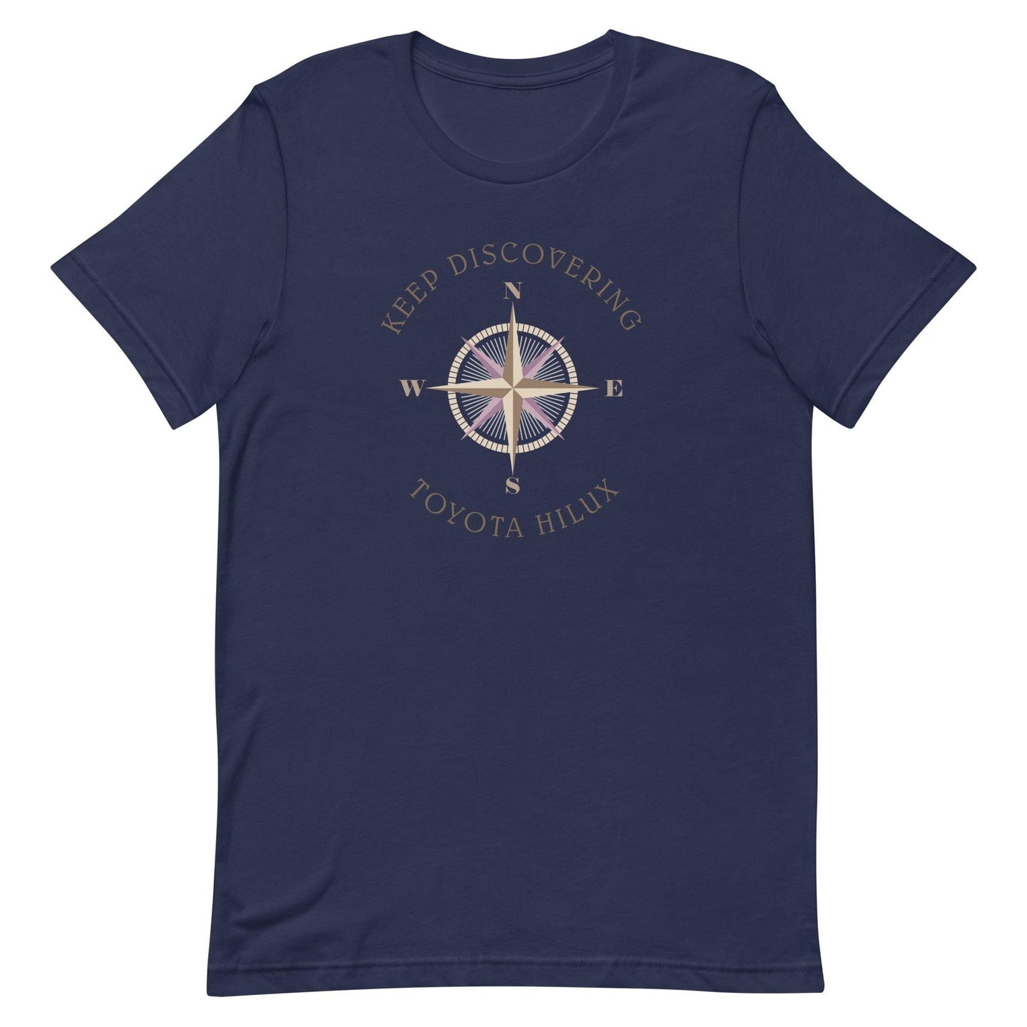 Keep Discovering: Toyota Hilux - Unisex t-shirt in navy