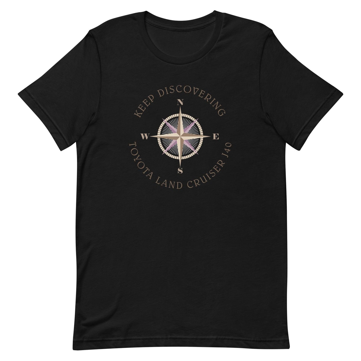 Keep Discovering: Toyota Land Cruiser J40 - Unisex t-shirt in black