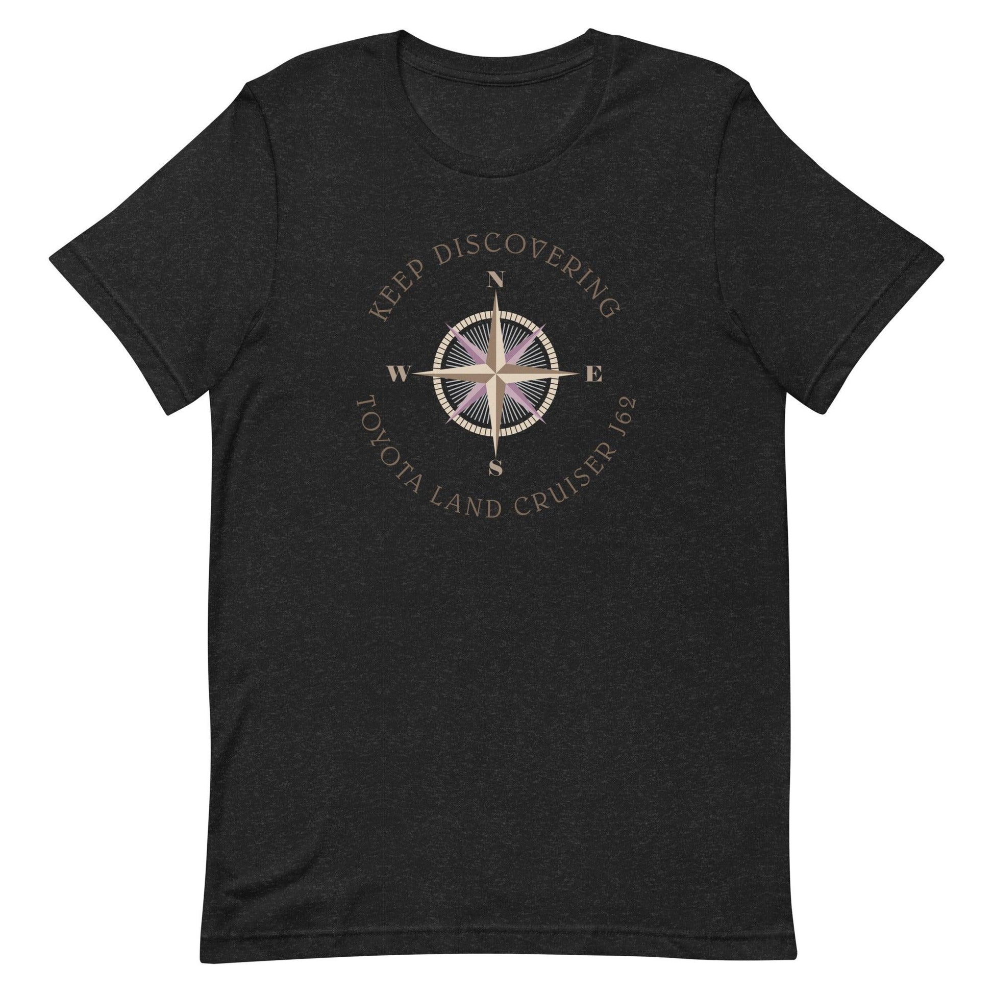 Keep Discovering: Toyota Land Cruiser J62 - Unisex t-shirt in black heather