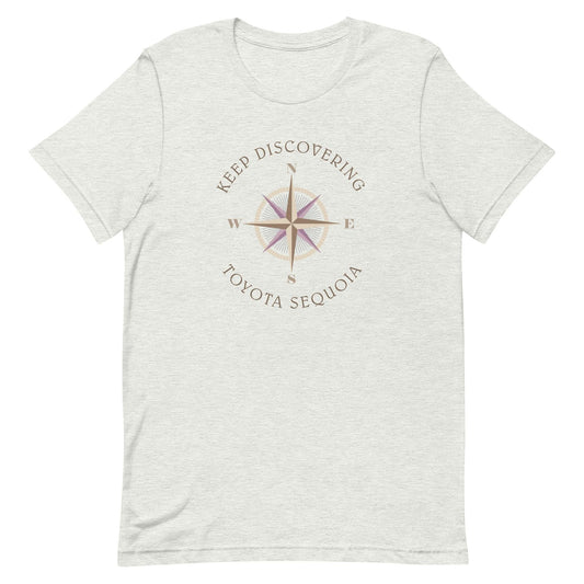 Keep Discovering: Toyota Sequoia - Unisex t-shirt in ash