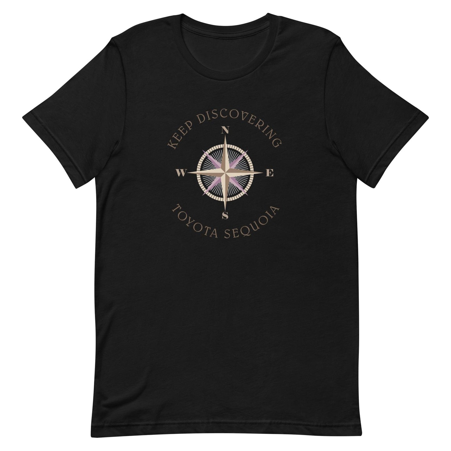 Keep Discovering: Toyota Sequoia - Unisex t-shirt in black