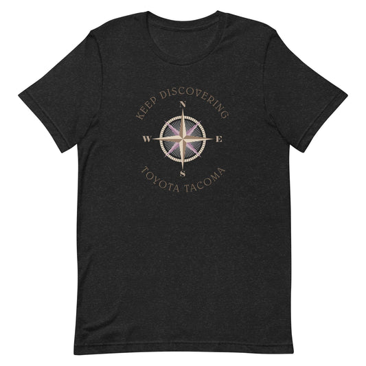 Keep Discovering: Toyota Tacoma - Unisex t-shirt in black heather