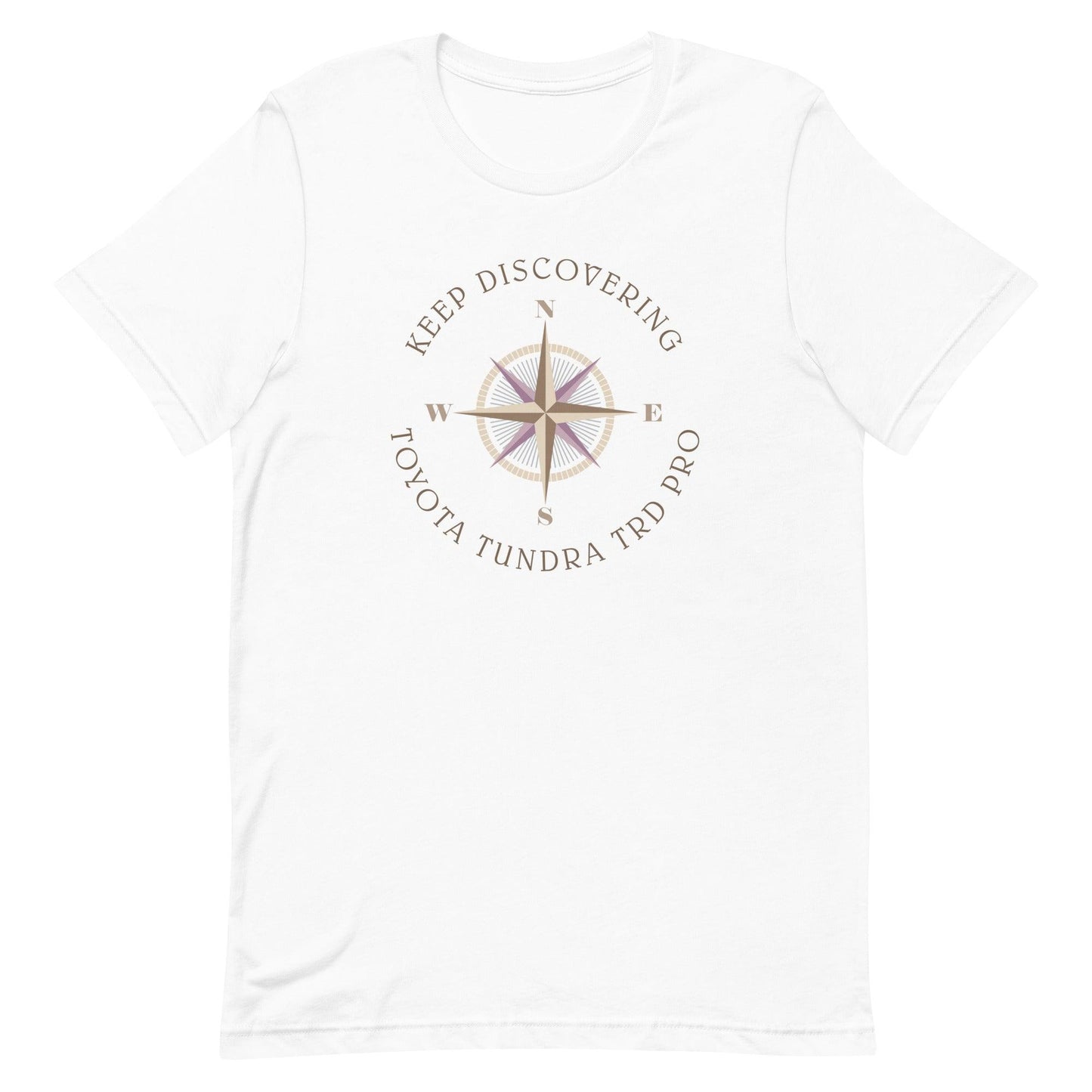 Keep Discovering: Toyota Tundra TRD Pro - Unisex t-shirt in white