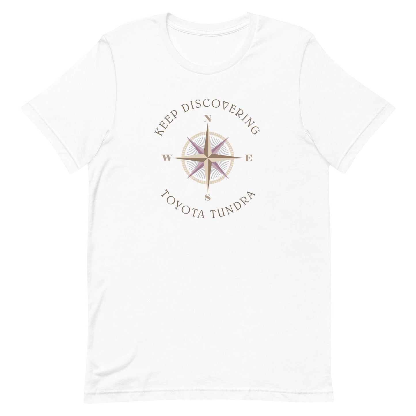 Keep Discovering: Toyota Tundra - Unisex t-shirt in white