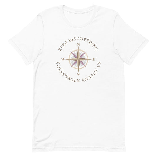 Keep Discovering: Volkswagen Amarok - Unisex t-shirt in white