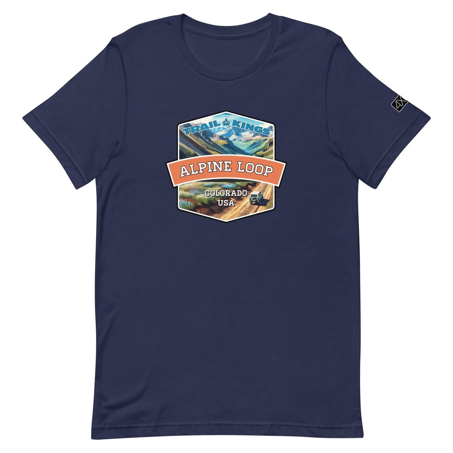 Trail Kings: Alpine Loop - Unisex t-shirt in navy