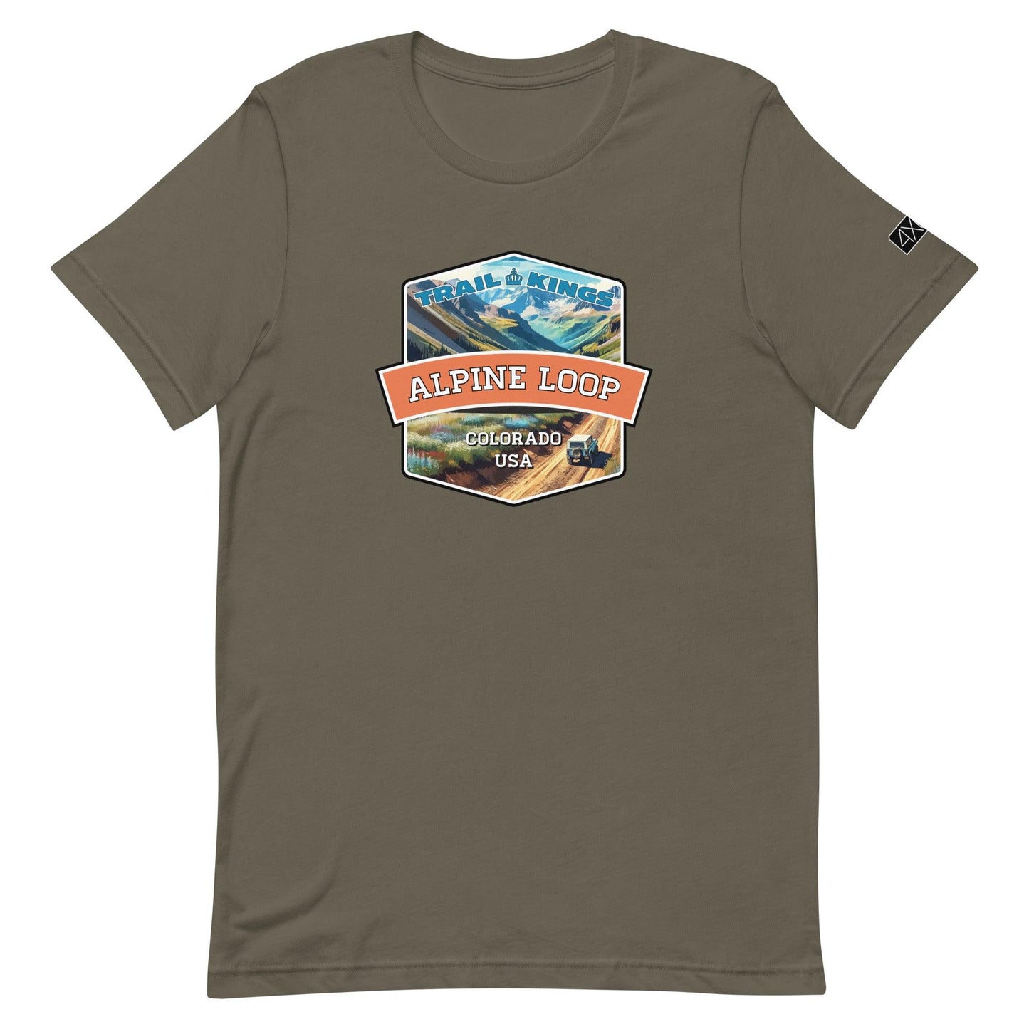 Trail Kings: Alpine Loop - Unisex t-shirt in army