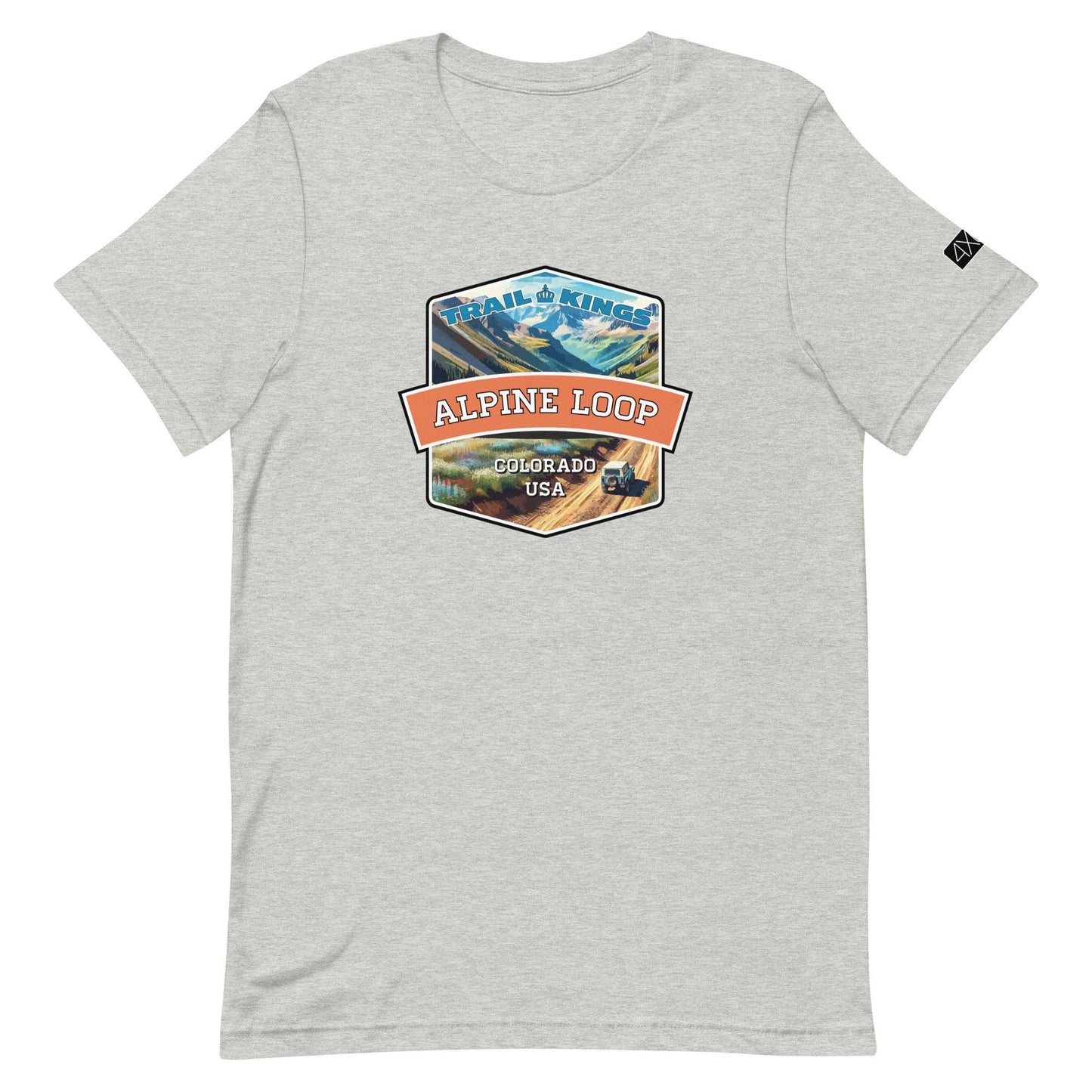 Trail Kings: Alpine Loop - Unisex t-shirt in athletic heather