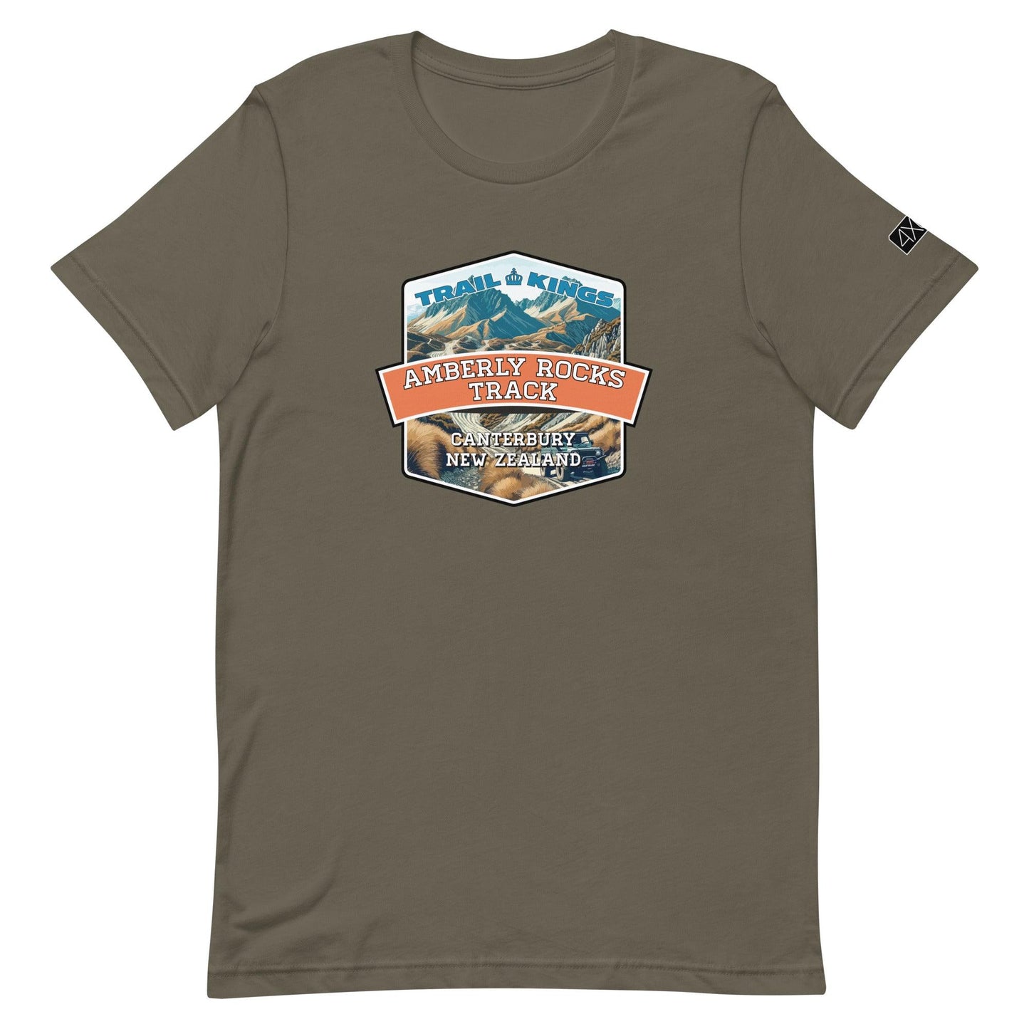 Trail Kings: Amberly Rocks Track - Unisex t-shirt in army