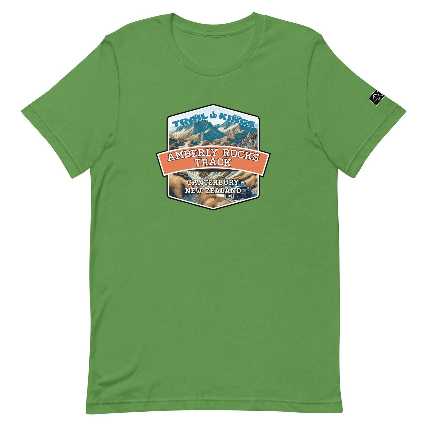 Trail Kings: Amberly Rocks Track - Unisex t-shirt in leaf