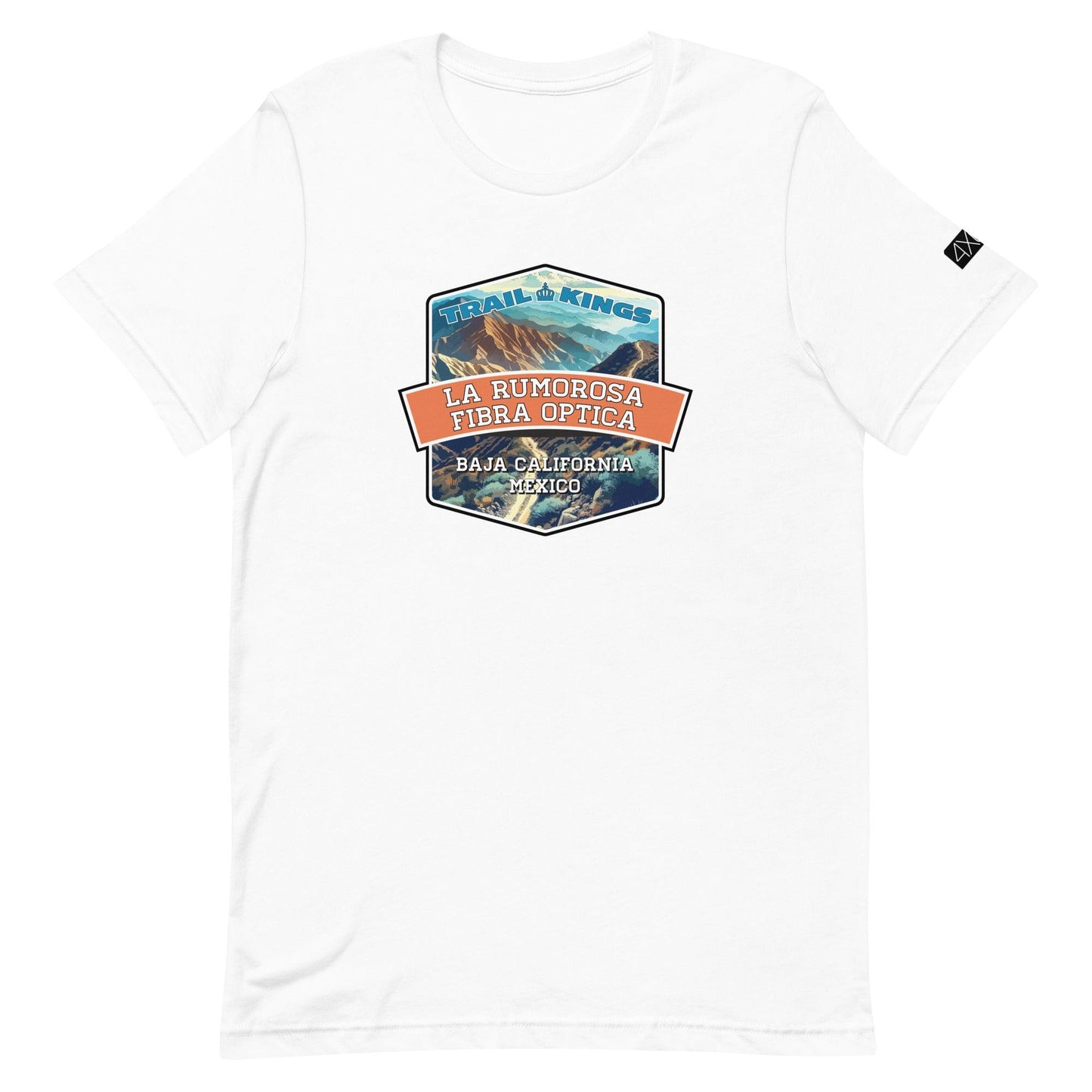 Trail Kings: Ascenso a La Rumorosa Fibra Óptica - Unisex t-shirt in white