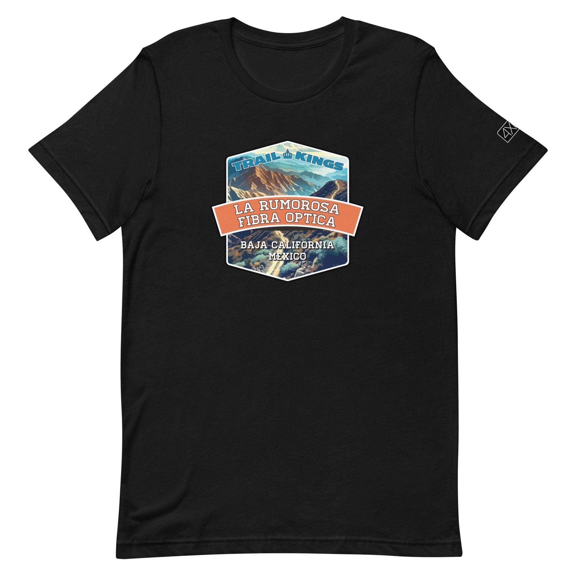 Trail Kings: Ascenso a La Rumorosa Fibra Óptica - Unisex t-shirt in black