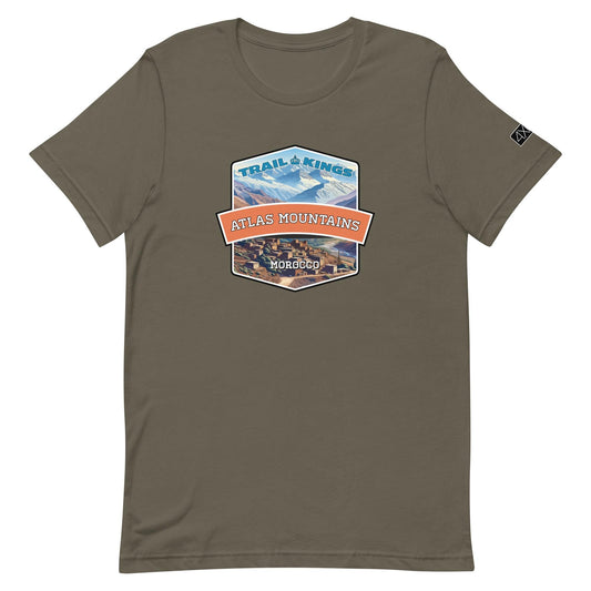 Trail Kings: Atlas Mountains - Unisex t-shirt in army