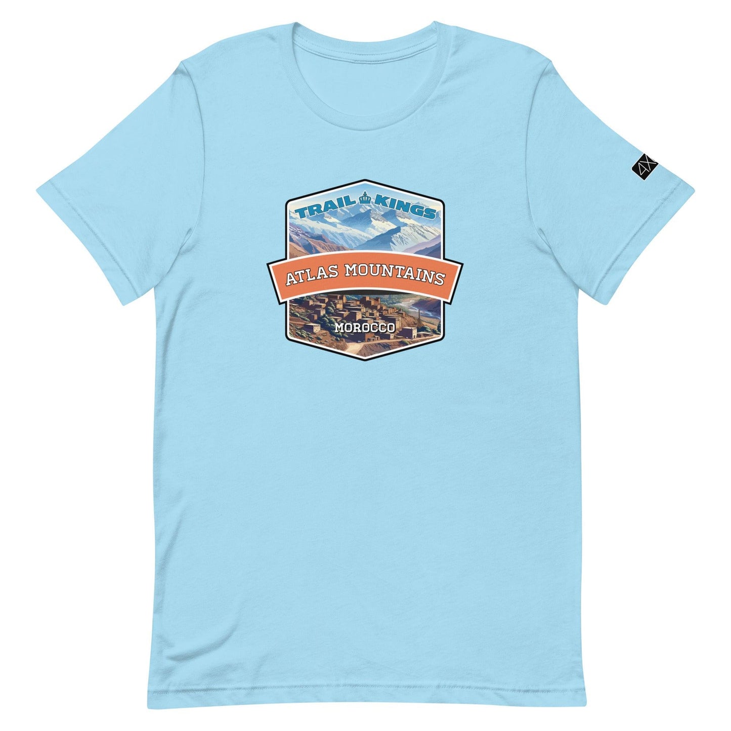 Trail Kings: Atlas Mountains - Unisex t-shirt in ocean