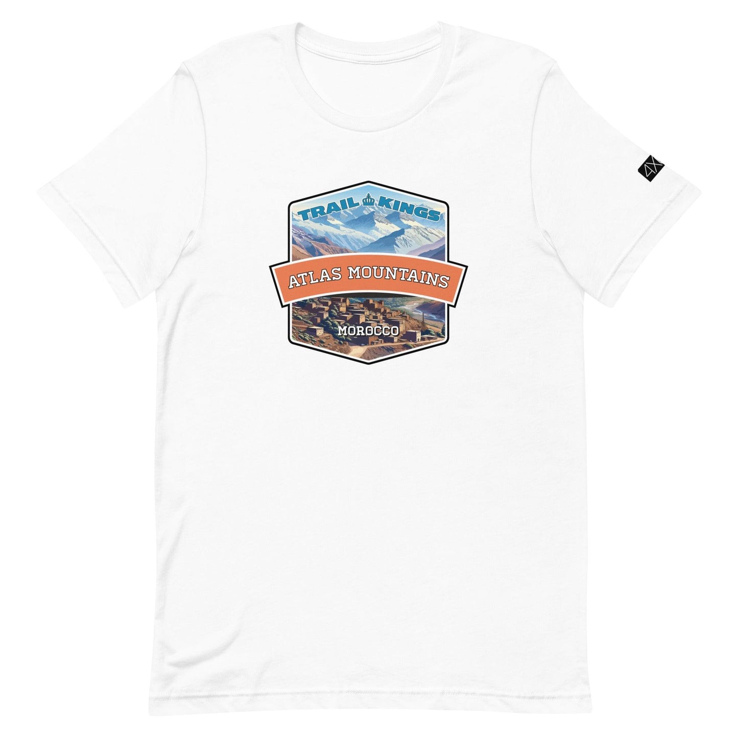 Trail Kings: Atlas Mountains - Unisex t-shirt in white