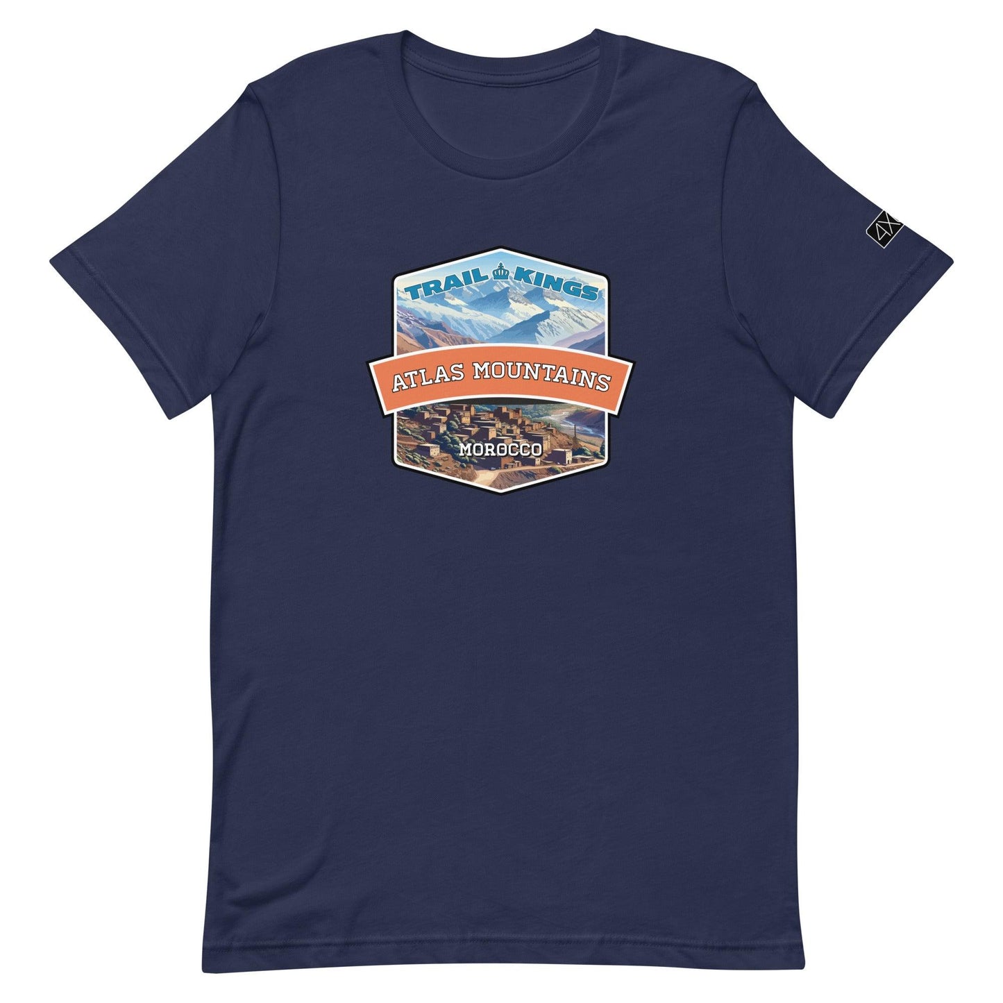 Trail Kings: Atlas Mountains - Unisex t-shirt in navy