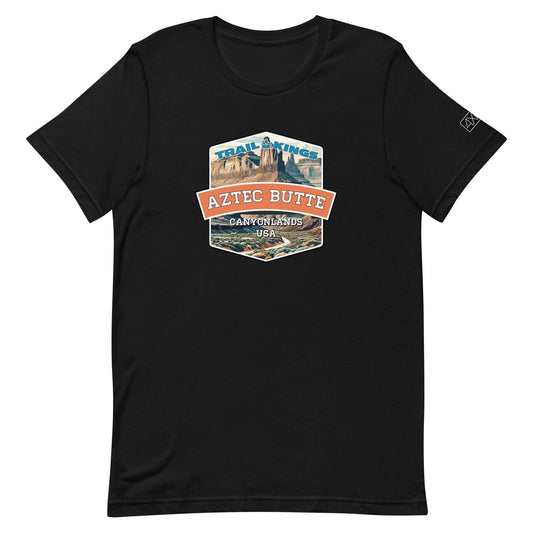 Trail Kings: Aztec Butte - Unisex t-shirt in black