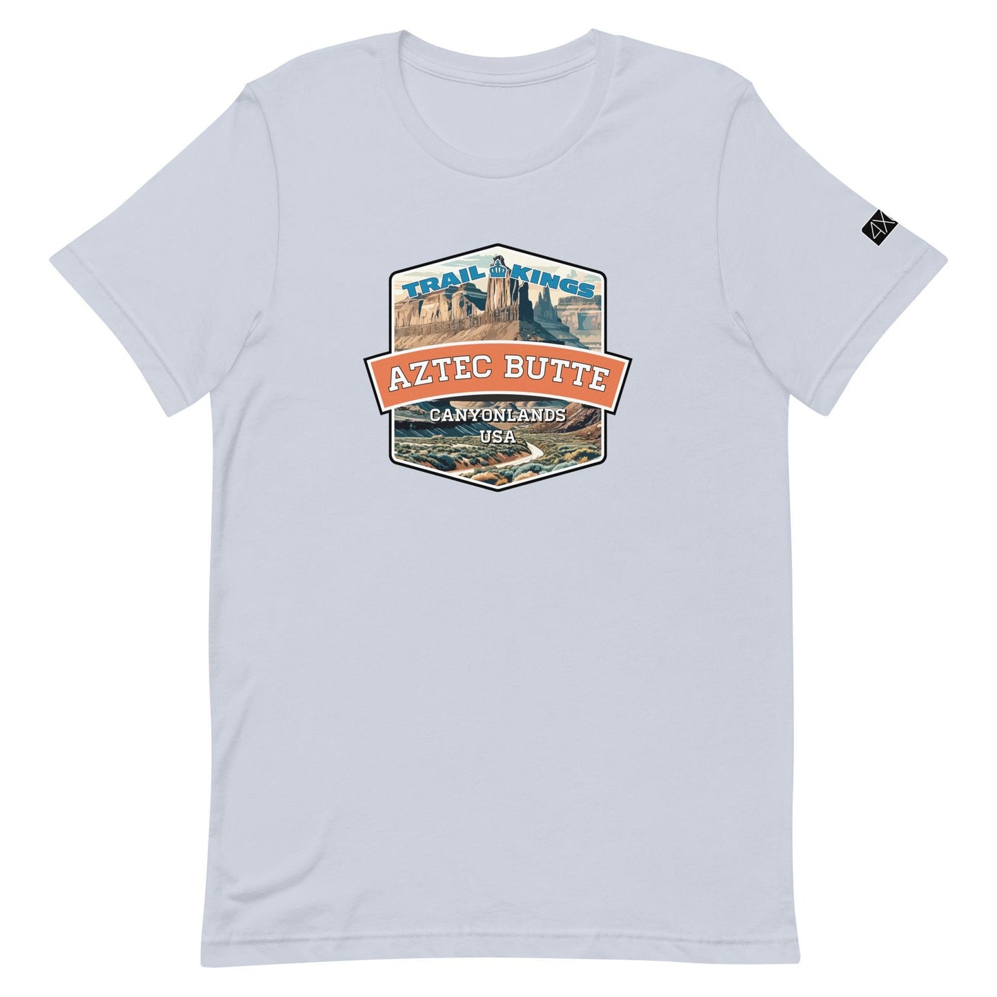 Trail Kings: Aztec Butte - Unisex t-shirt in light blue