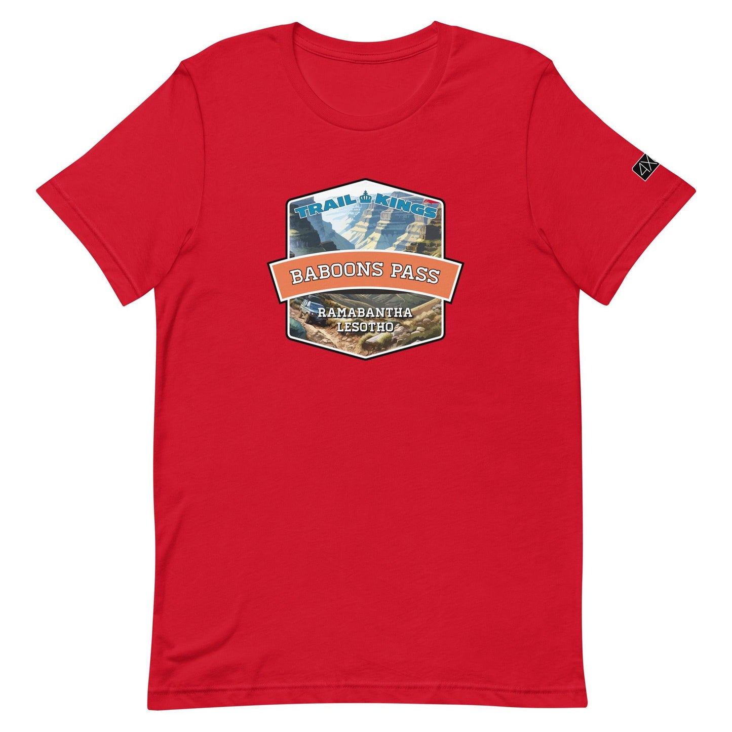 Trail Kings: Baboons Pass - Unisex t-shirt in red