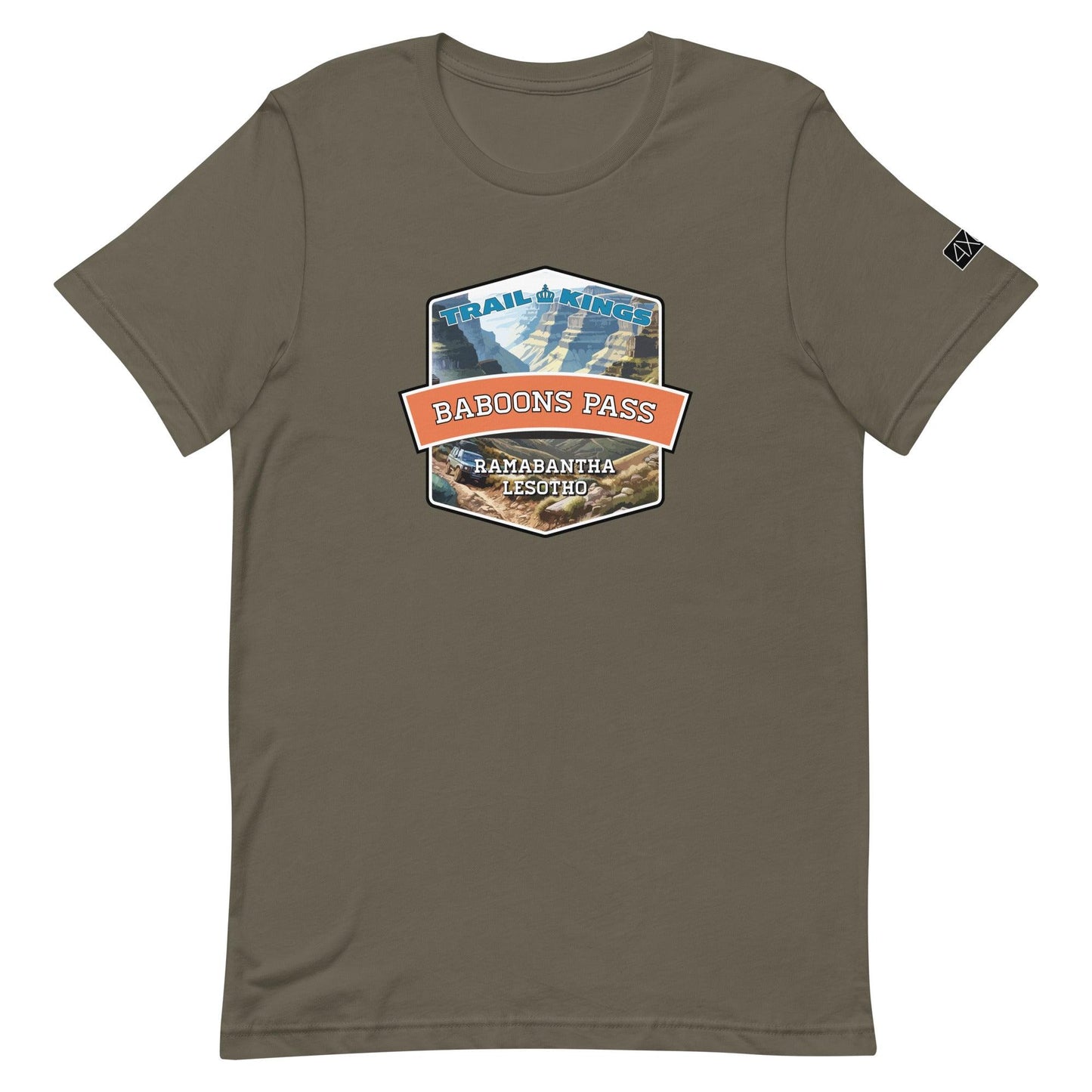 Trail Kings: Baboons Pass - Unisex t-shirt in army