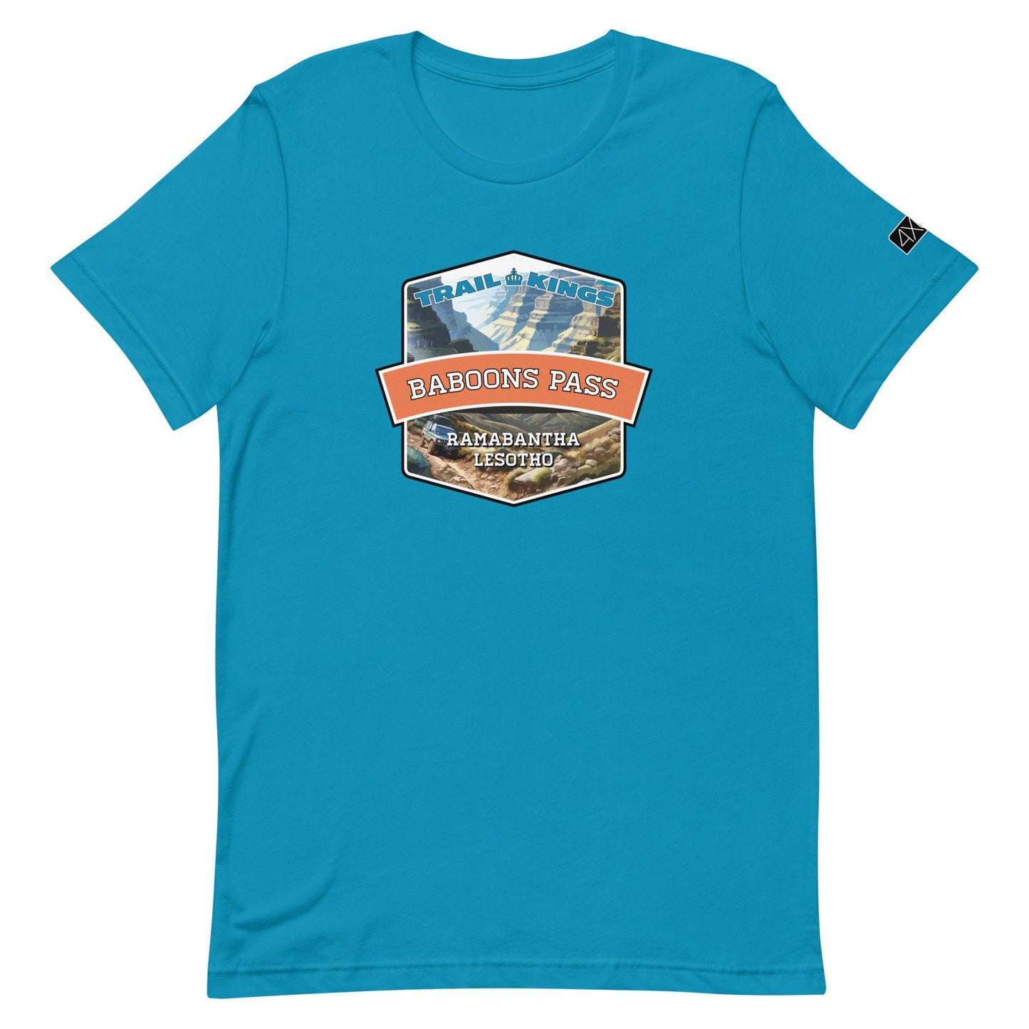 Trail Kings: Baboons Pass - Unisex t-shirt in aqua