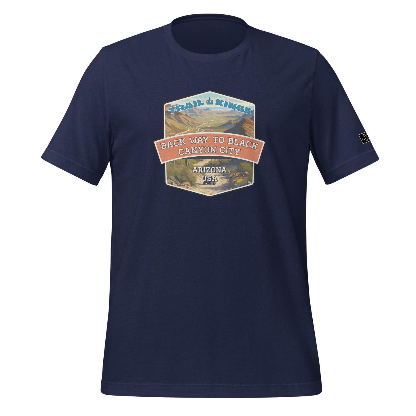 Trail Kings: Back Way to Black Canyon City - Unisex t-shirt | 4XOD