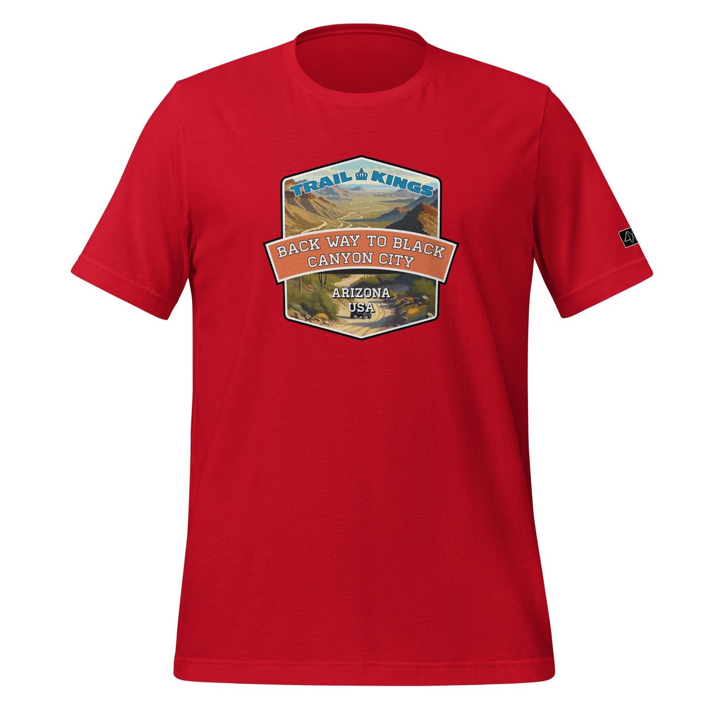 Trail Kings: Back Way to Black Canyon City - Unisex t-shirt | 4XOD