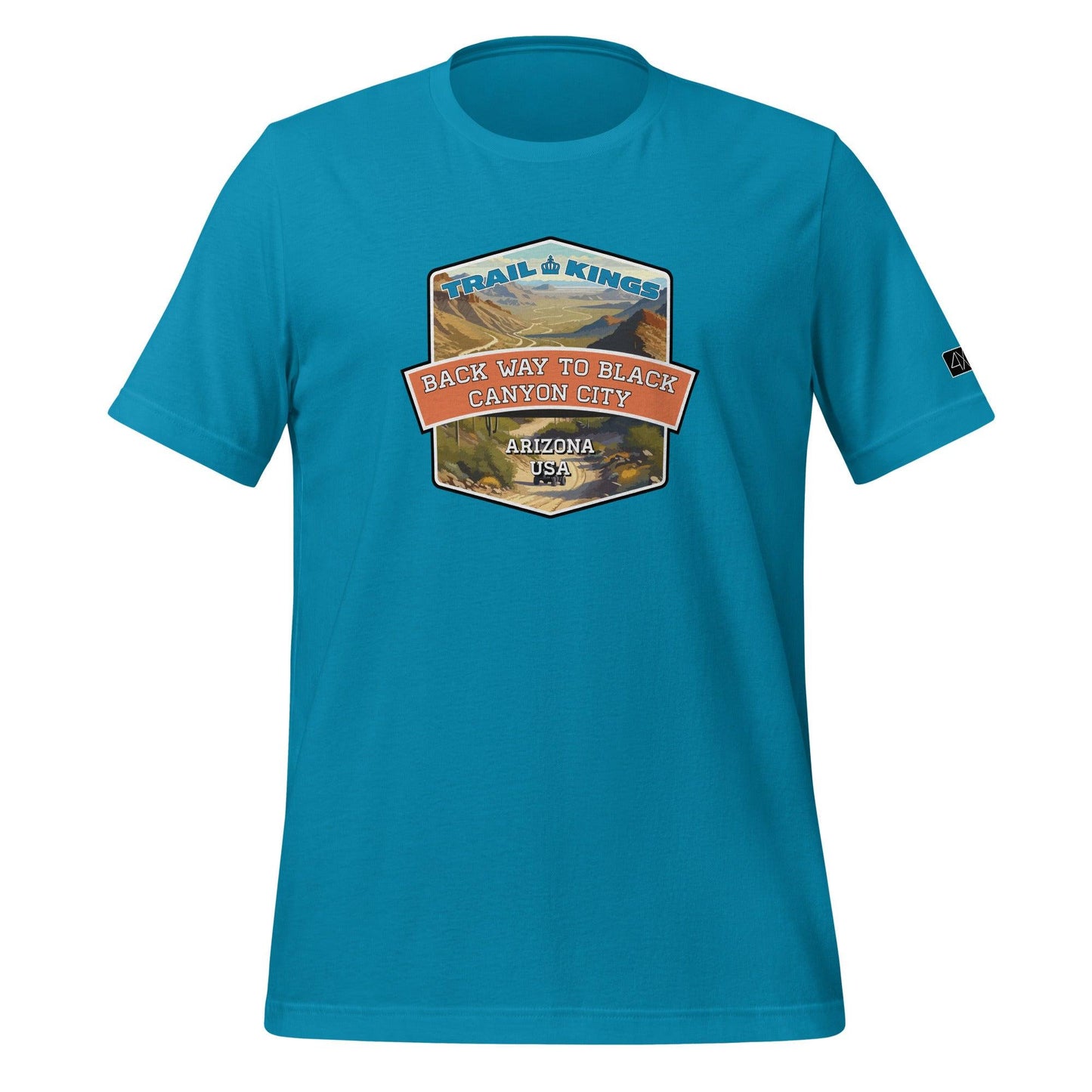 Trail Kings: Back Way to Black Canyon City - Unisex t-shirt | 4XOD