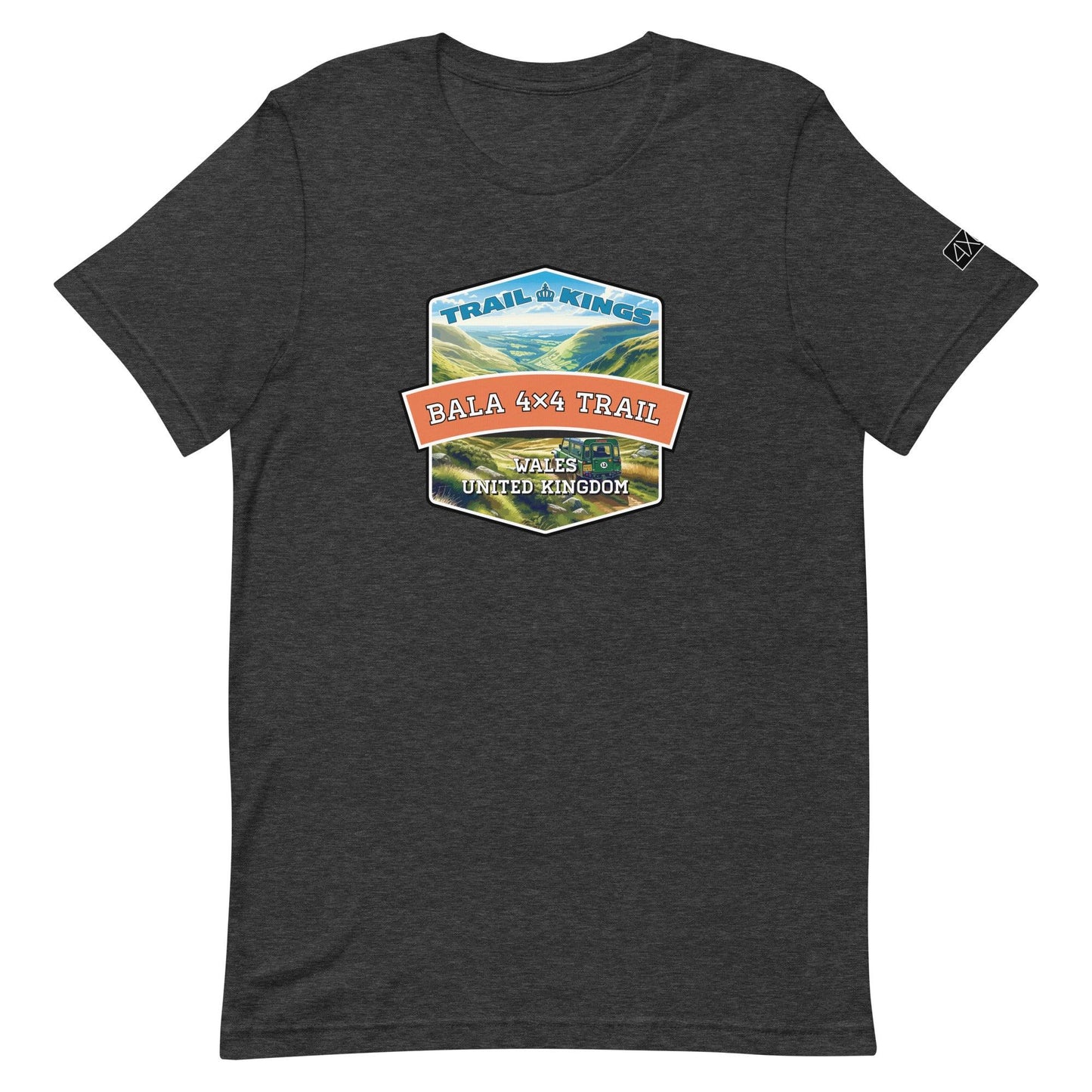 Trail Kings: Bala 4×4 Trail - Unisex t-shirt in dark grey heather