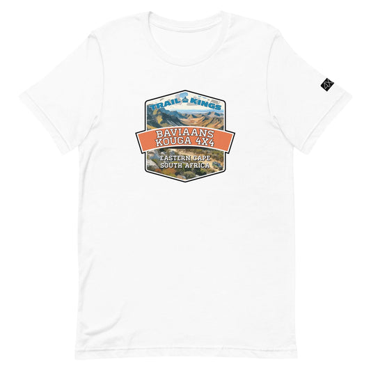 Trail Kings: Baviaans Kouga 4×4 - Unisex t-shirt in white