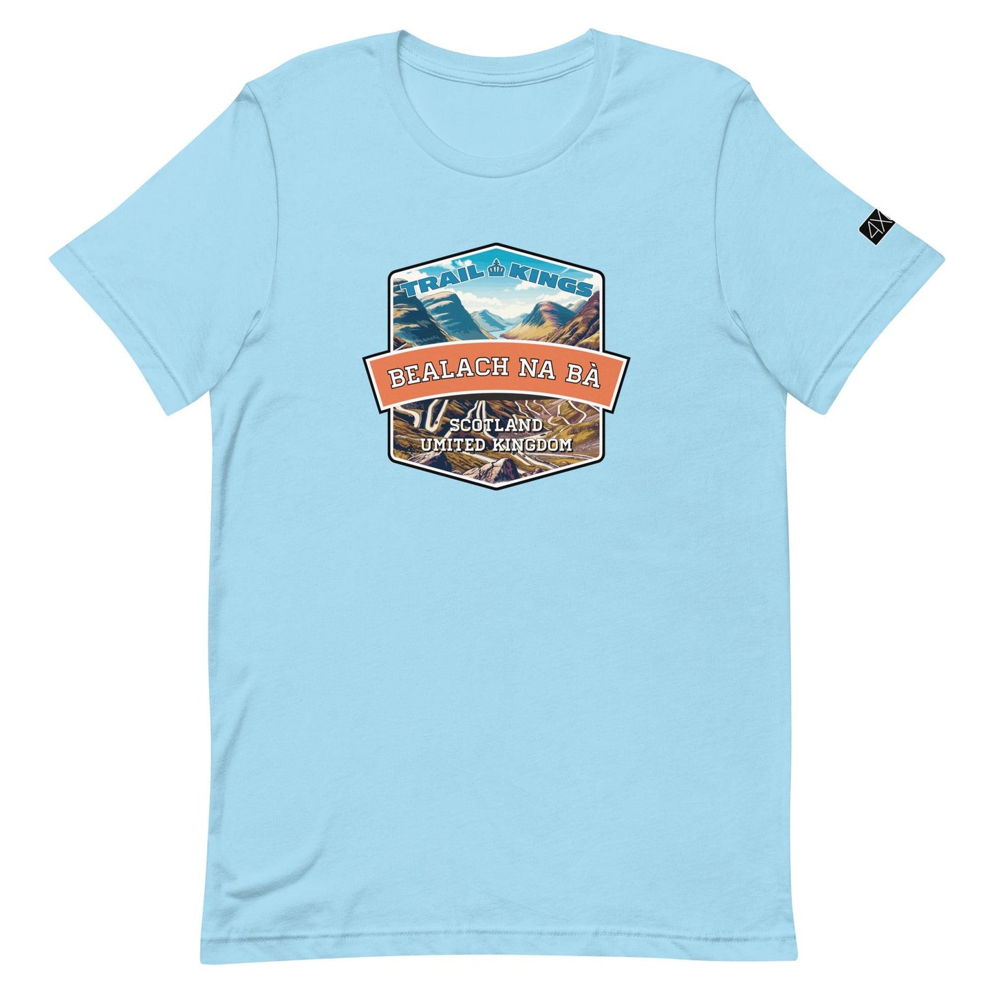 Trail Kings: Bealach Na Bà - Unisex t-shirt in ocean blue