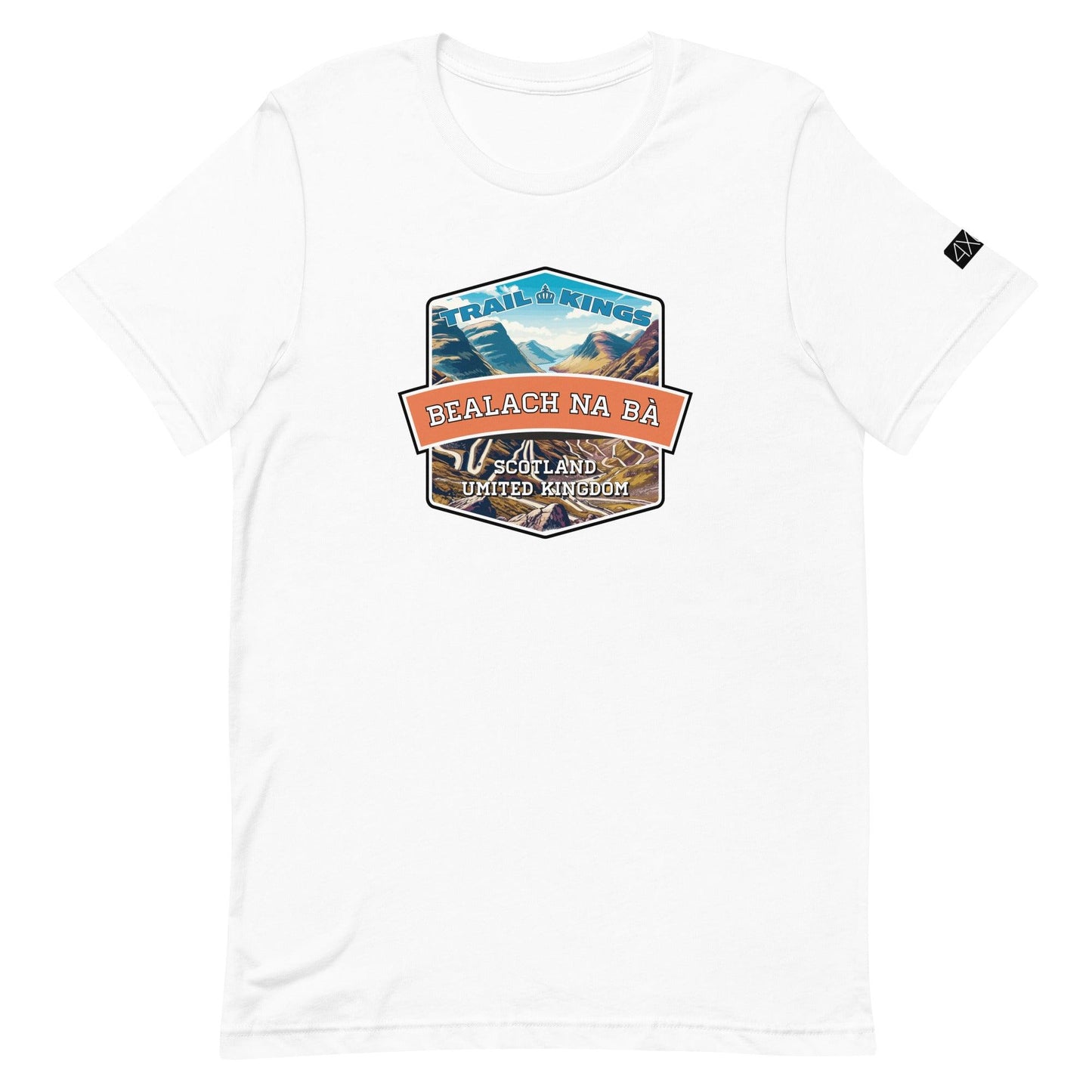 Trail Kings: Bealach Na Bà - Unisex t-shirt in white